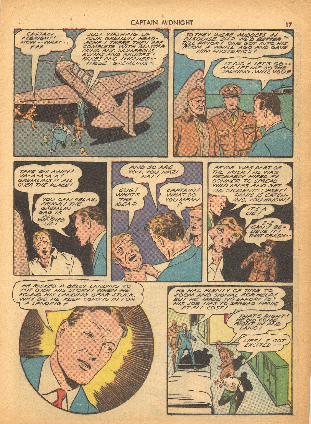 Read online Captain Midnight (1942) comic -  Issue #4 - 18