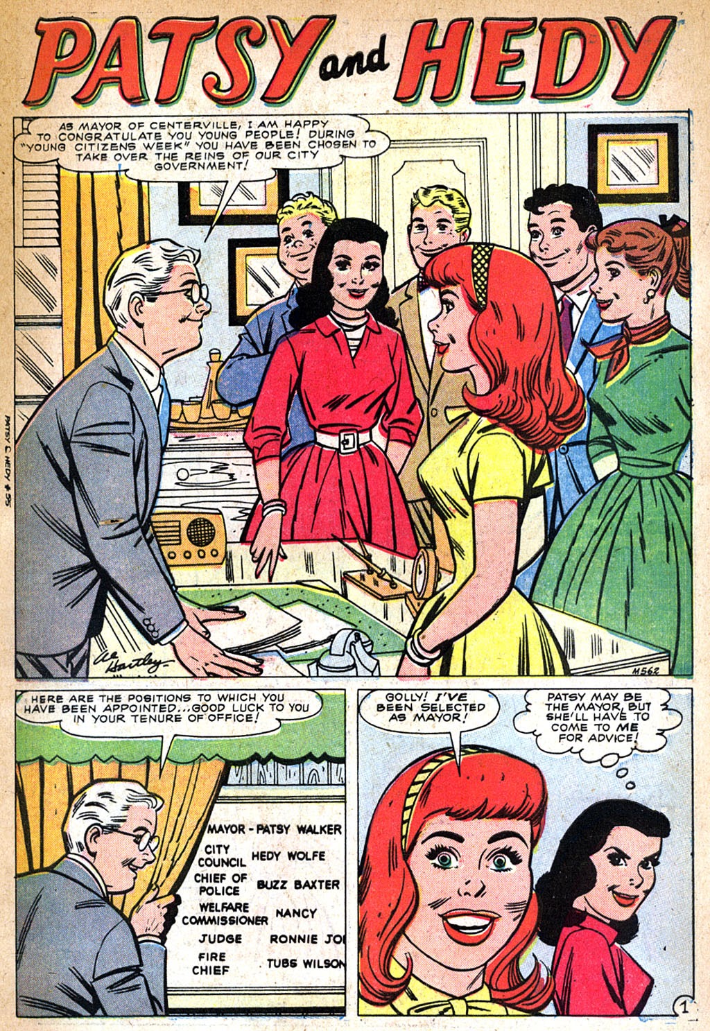 Read online Patsy and Hedy comic -  Issue #55 - 3