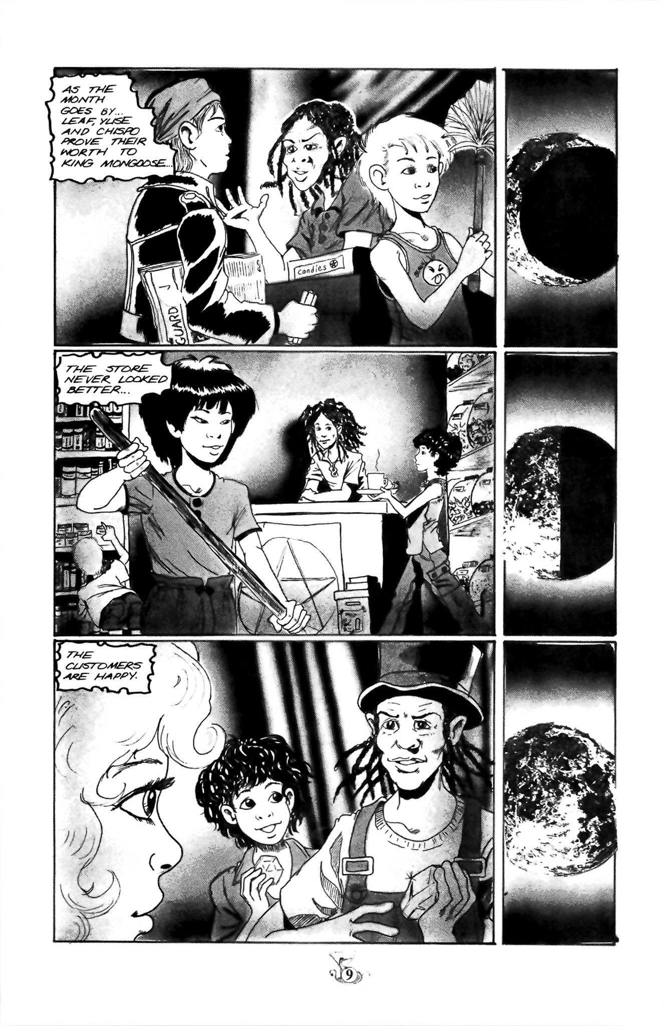 Read online Dragons in the Moon comic -  Issue #1 - 11