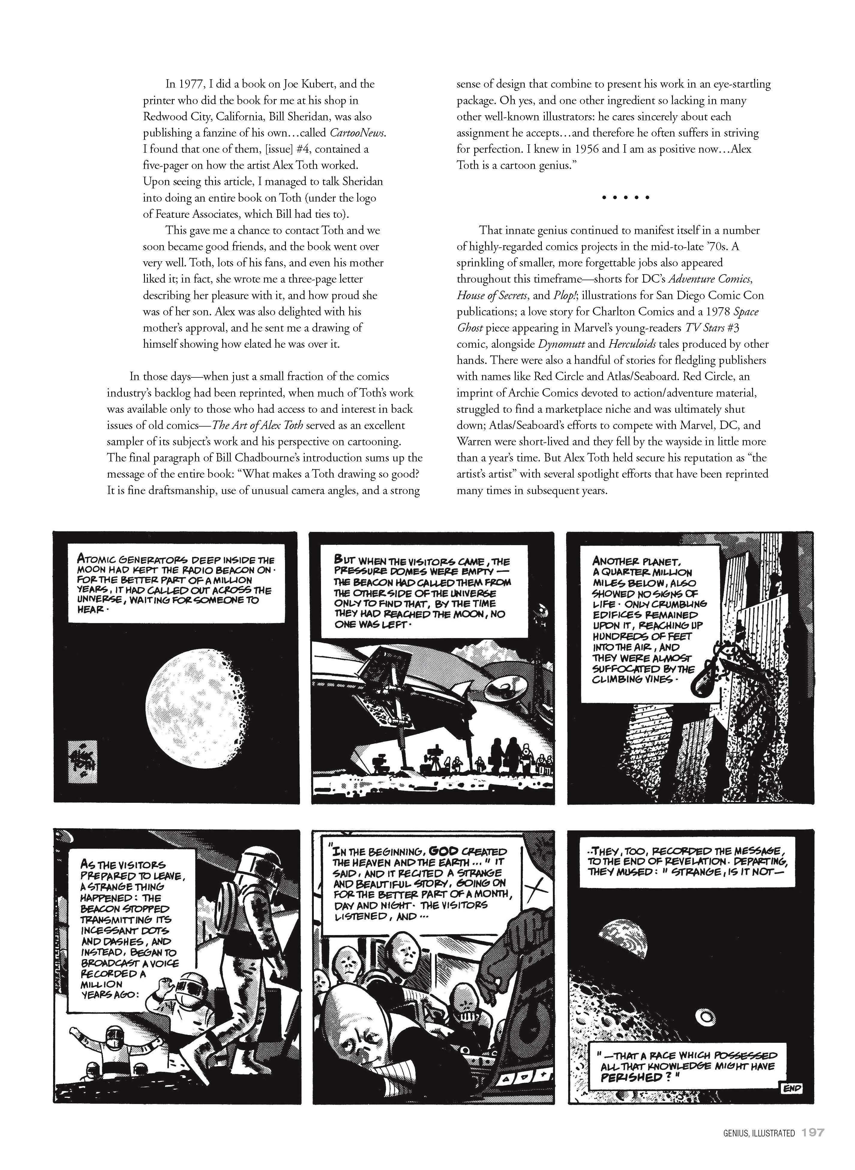 Read online Genius, Illustrated: The Life and Art of Alex Toth comic -  Issue # TPB (Part 2) - 99