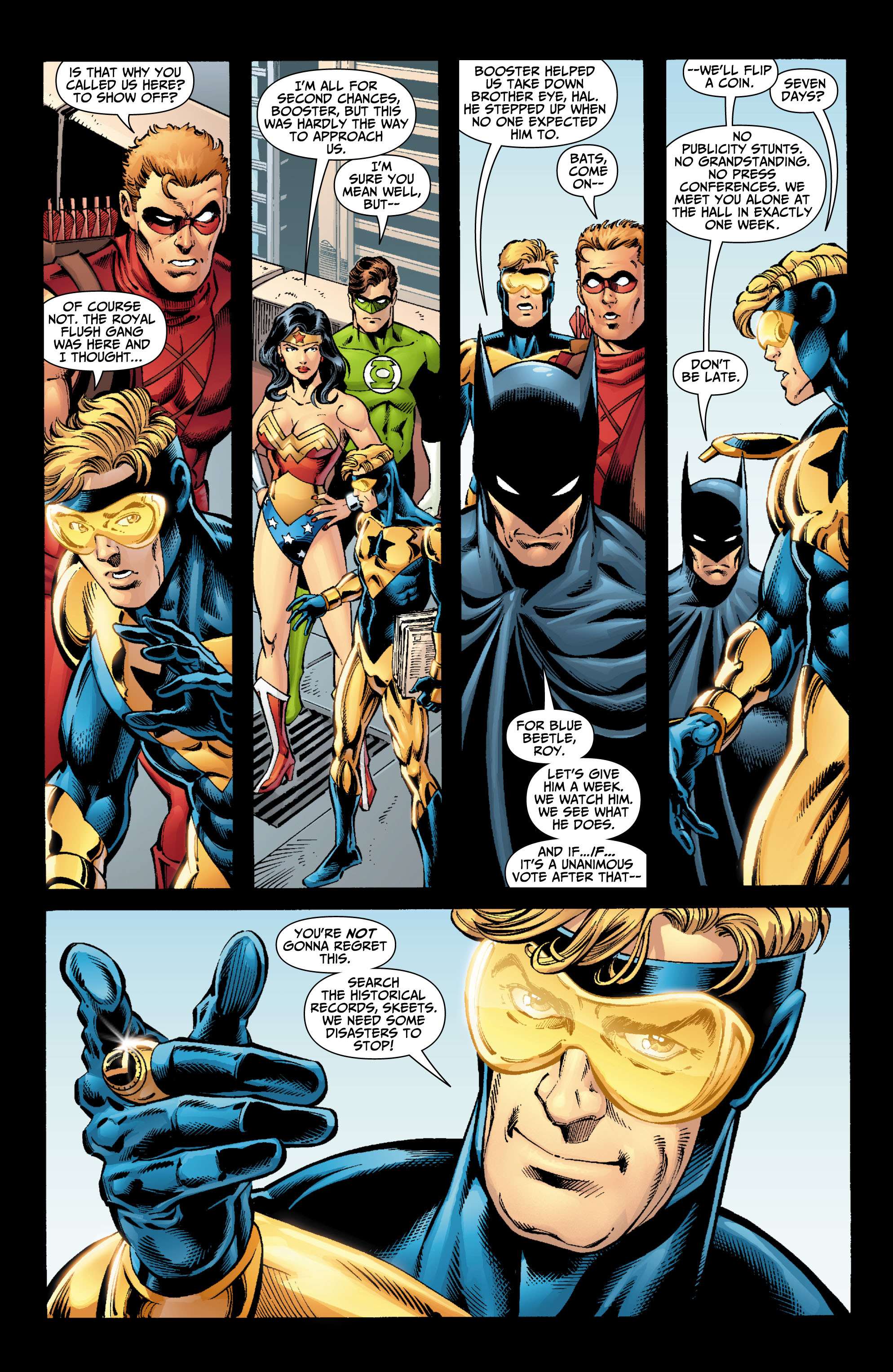 Read online Booster Gold (2007) comic -  Issue #1 - 7