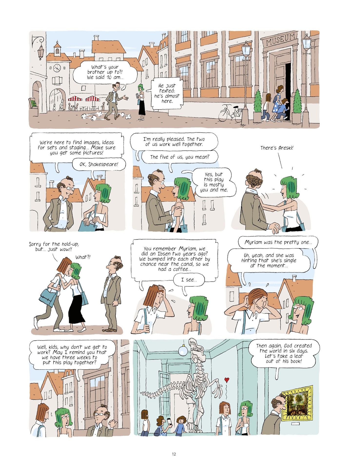 Read online Evolution, Darwin, God, and the Horse-People comic -  Issue # TPB - 11