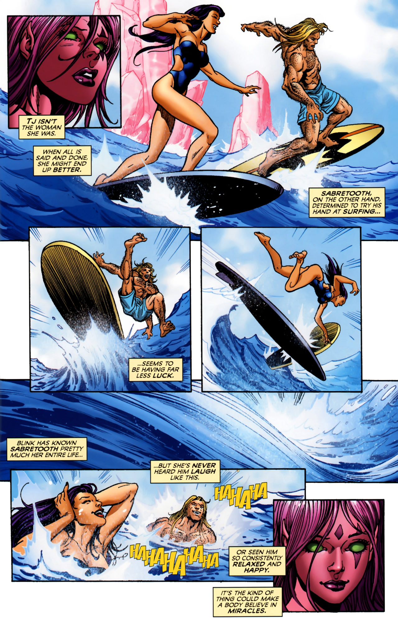 Read online New Exiles comic -  Issue #0 - 8