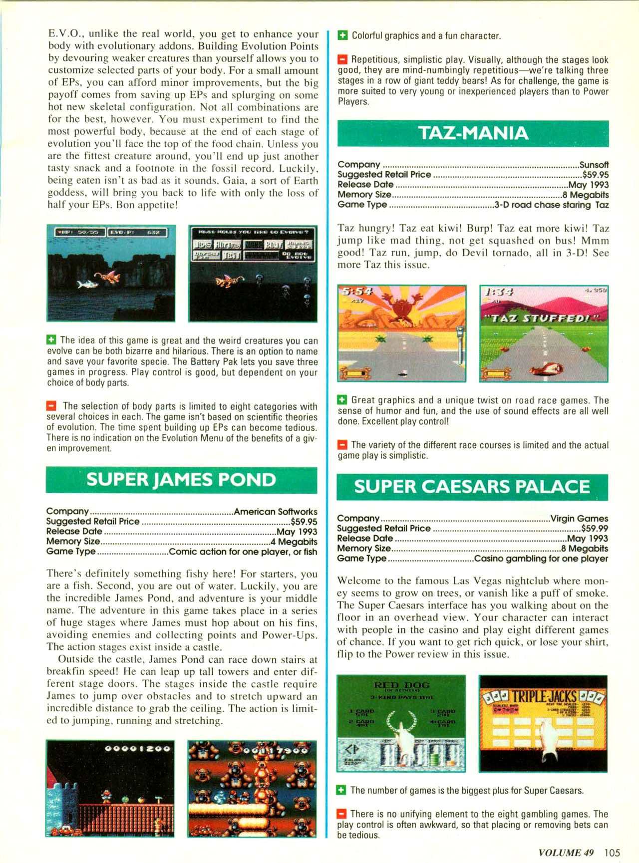 Read online Nintendo Power comic -  Issue #49 - 108