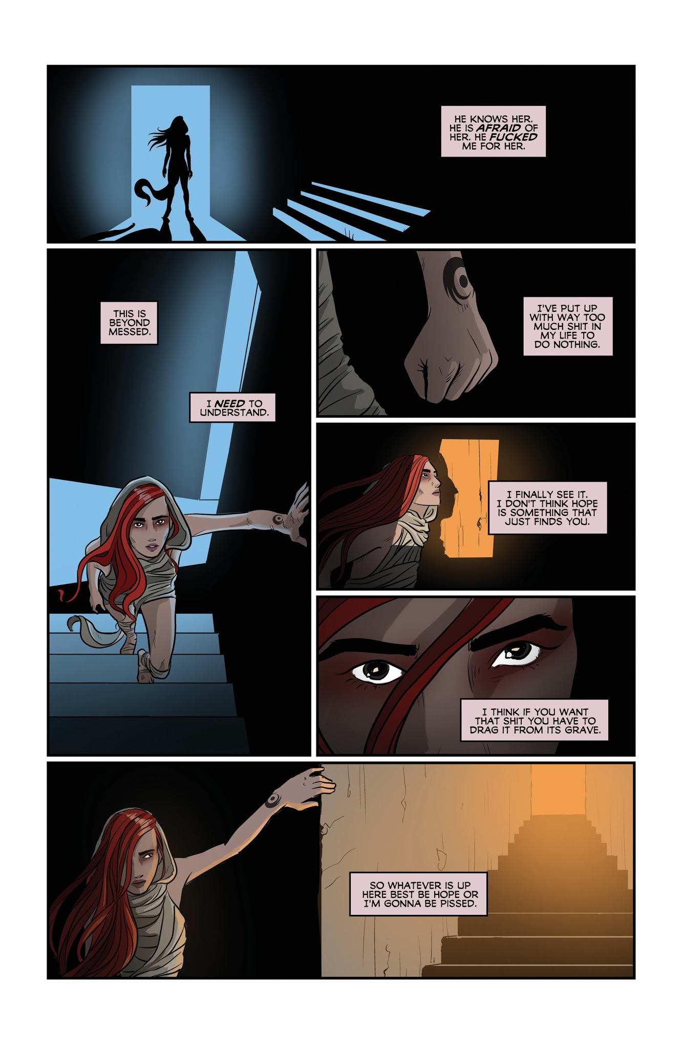 Read online Skin & Earth comic -  Issue #6 - 16