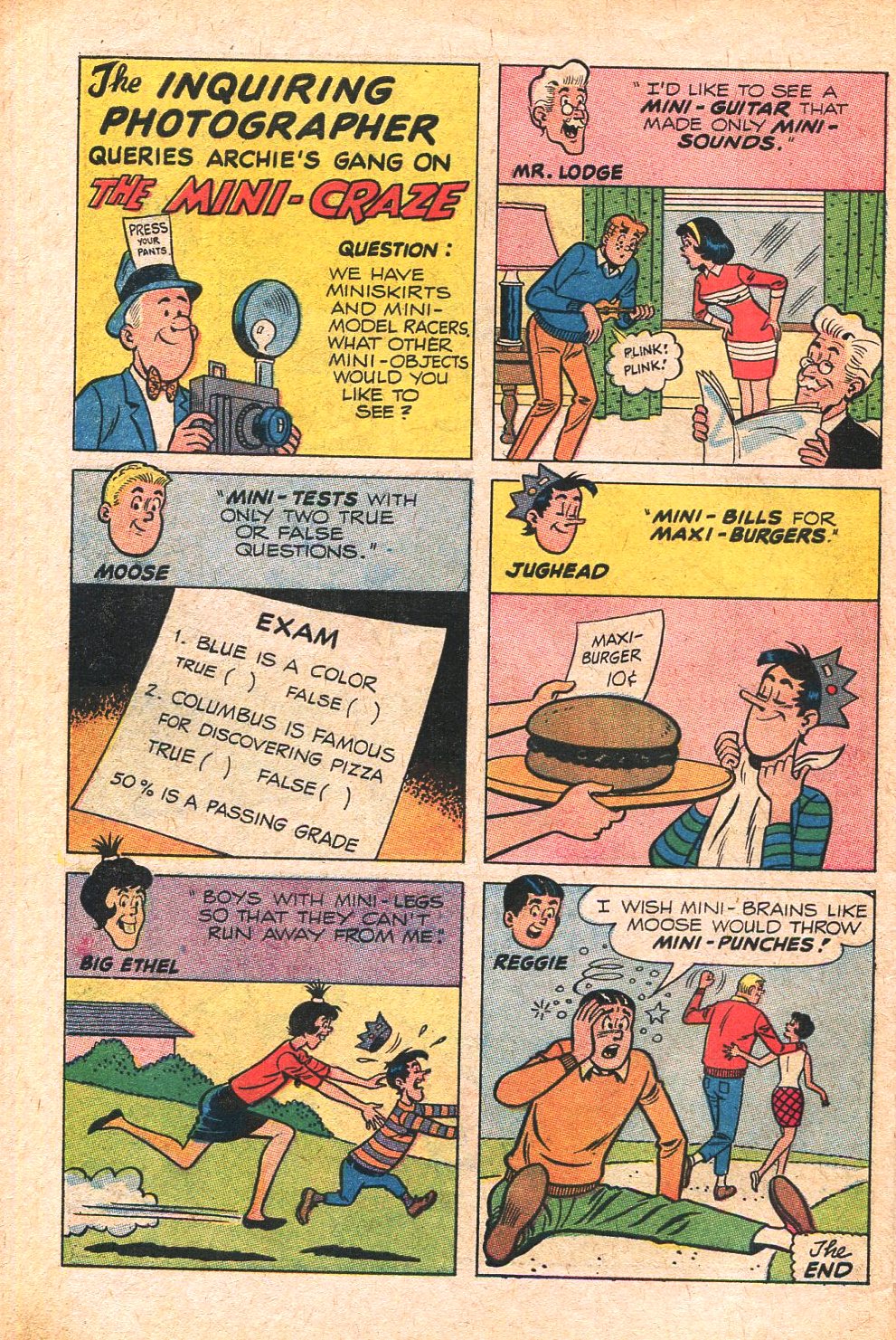 Read online Archie's Joke Book Magazine comic -  Issue #122 - 30