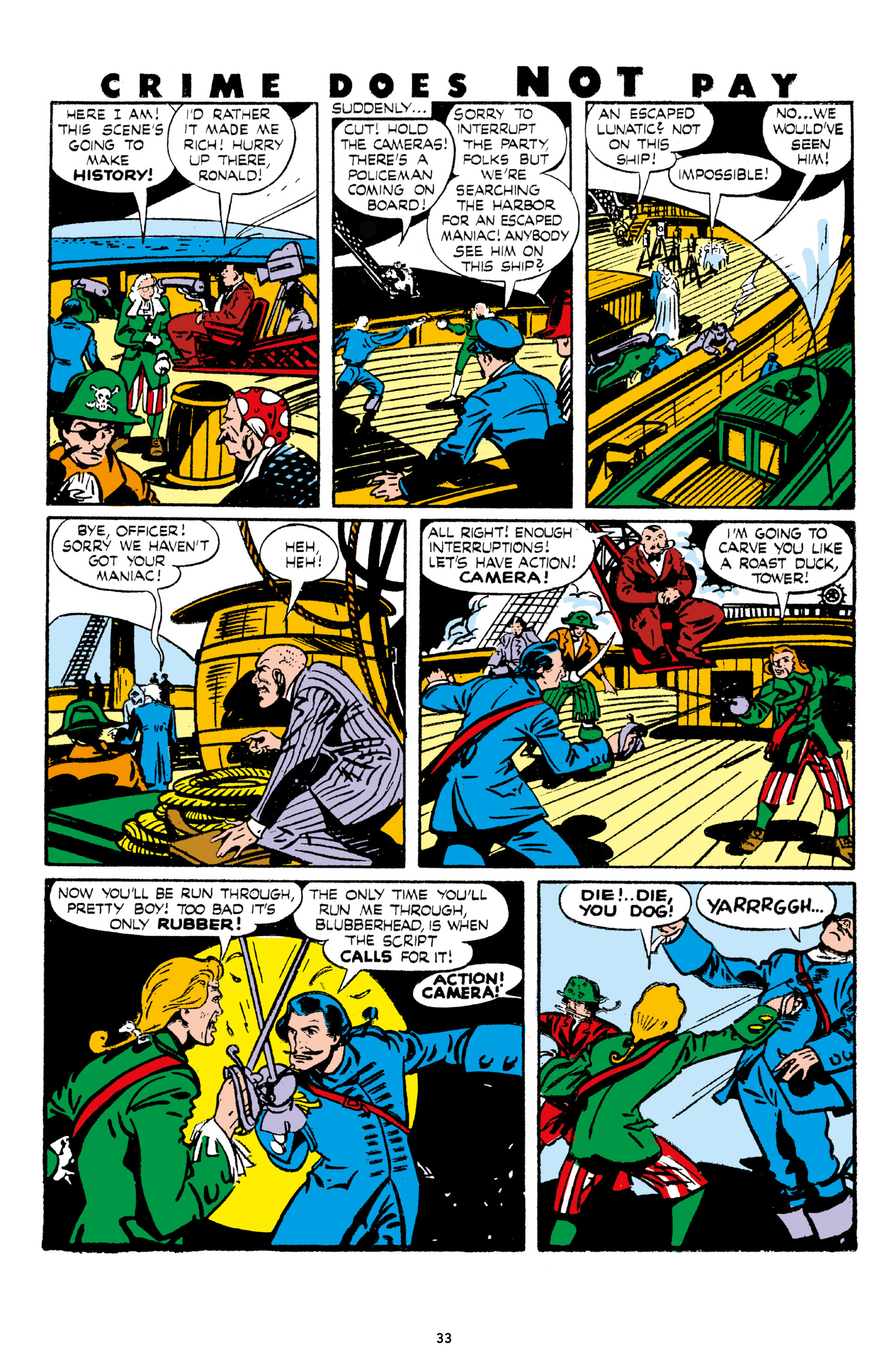 Read online Crime Does Not Pay Archives comic -  Issue # TPB 7 (Part 1) - 35