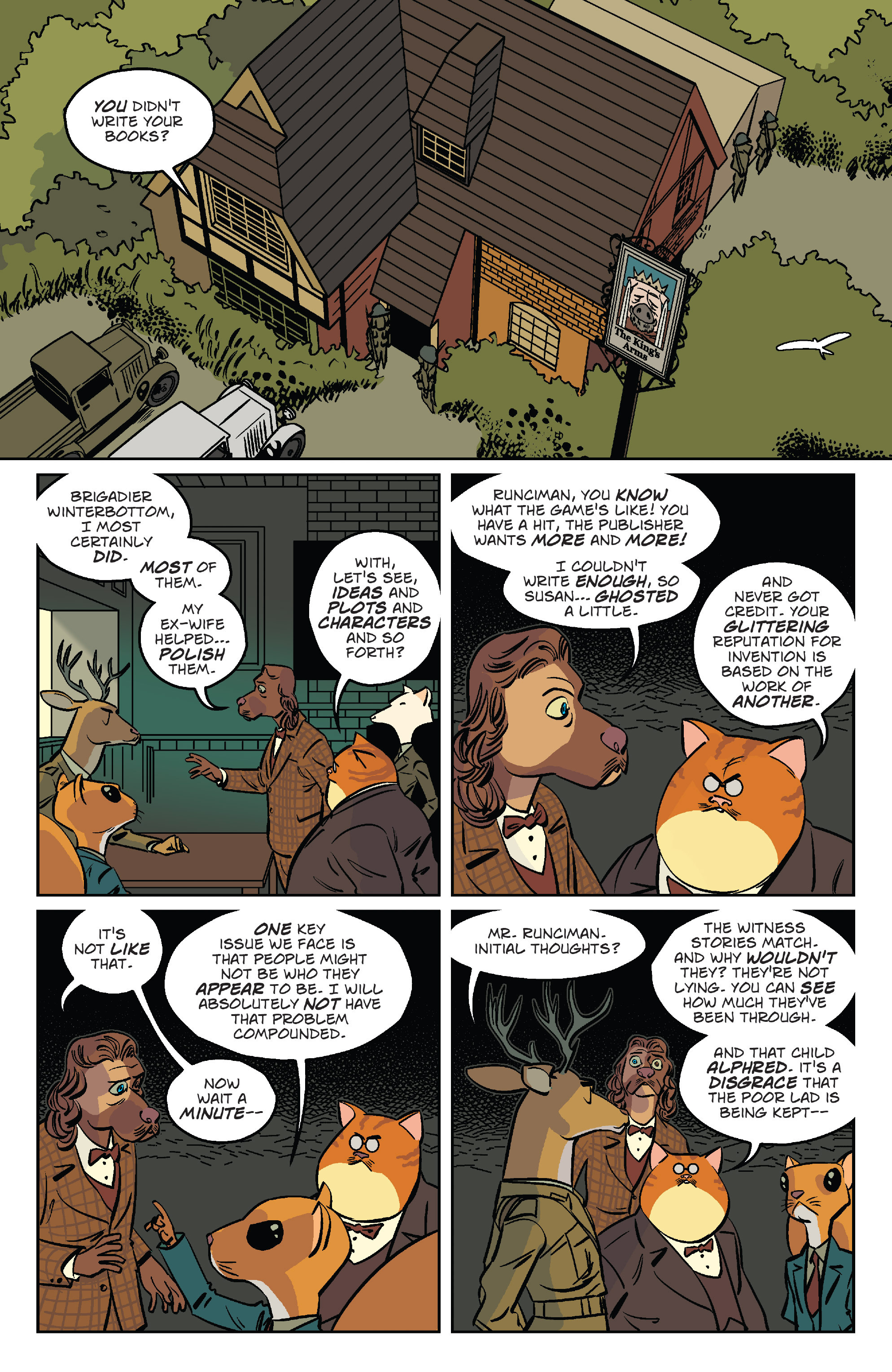 Read online Wild's End: The Enemy Within comic -  Issue #2 - 12