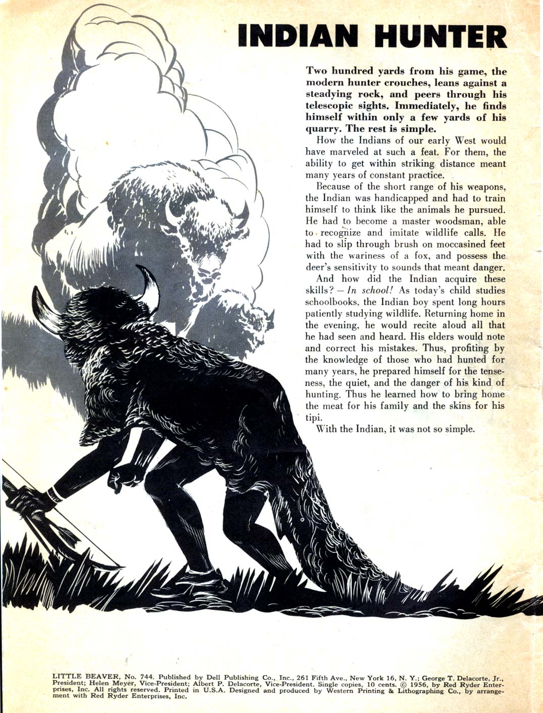 Read online Four Color Comics comic -  Issue #744 - 2