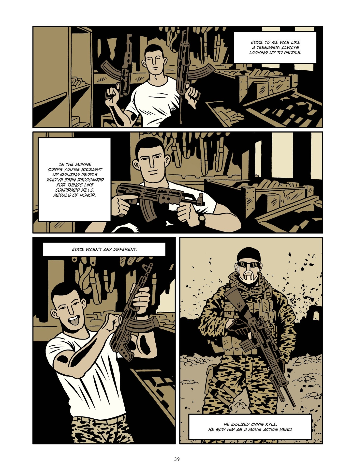 Read online The Man Who Shot Chris Kyle: An American Legend comic -  Issue # TPB 1 - 39