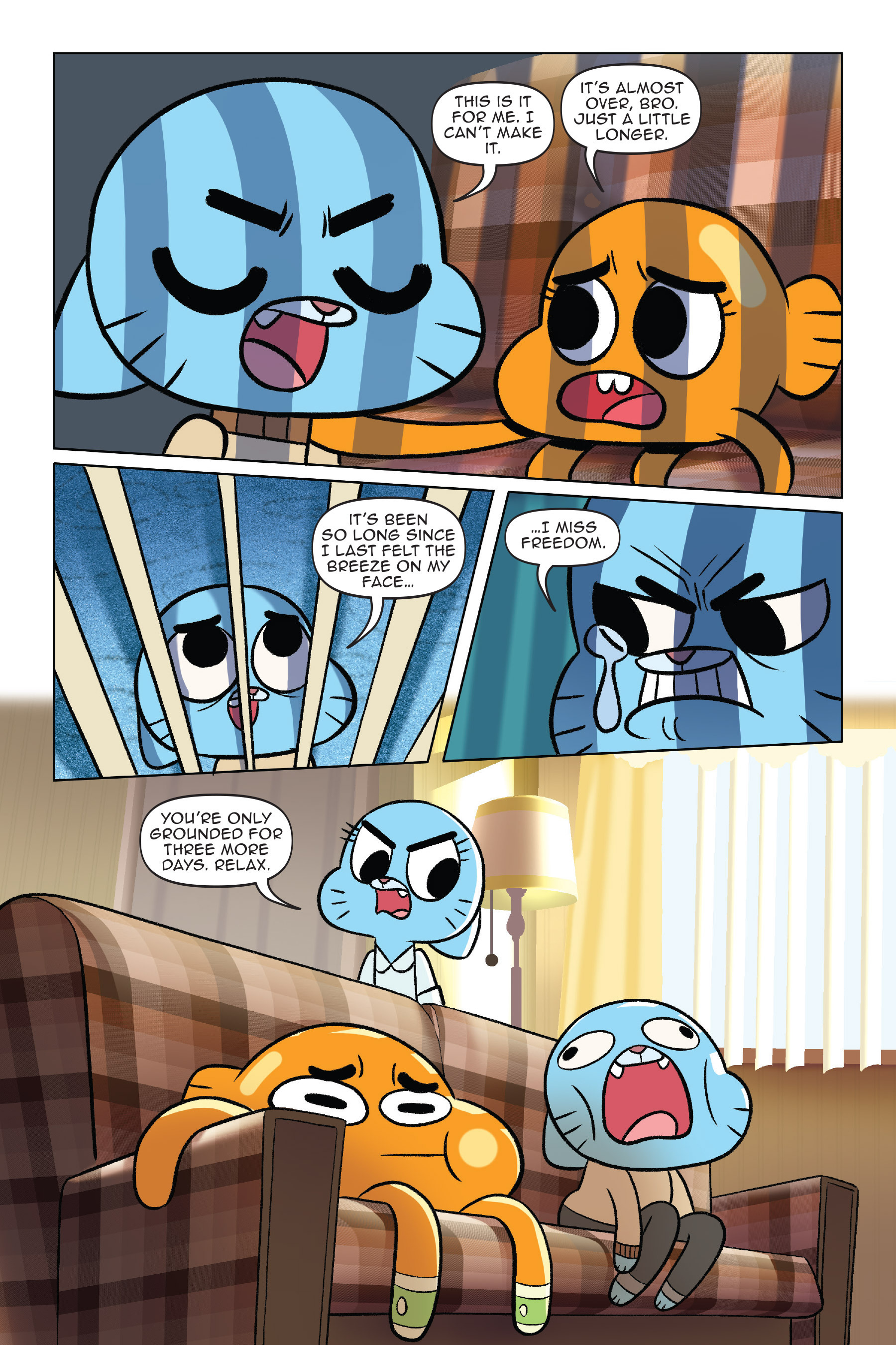 Read online The Amazing World of Gumball: Cheat Code comic -  Issue # Full - 6