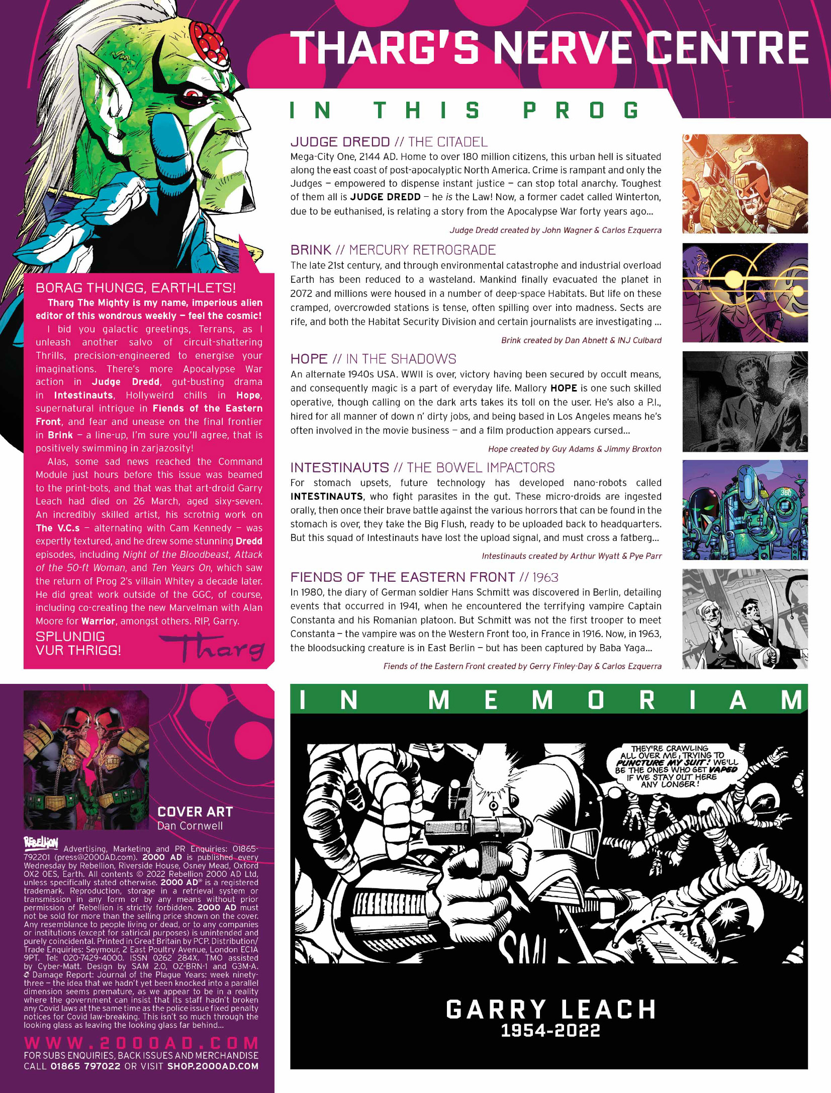 Read online 2000 AD comic -  Issue #2277 - 2
