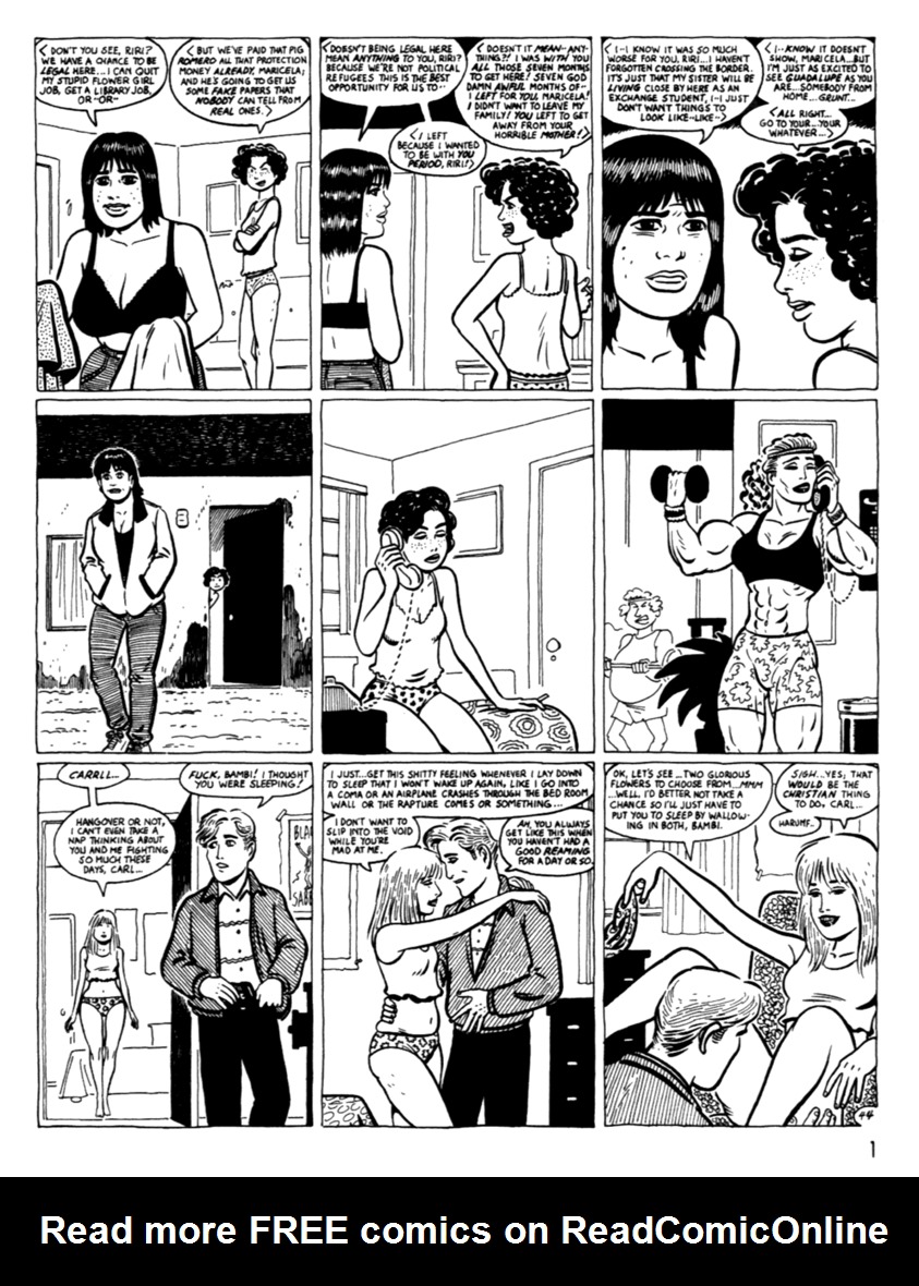 Read online Love and Rockets (1982) comic -  Issue #38 - 3