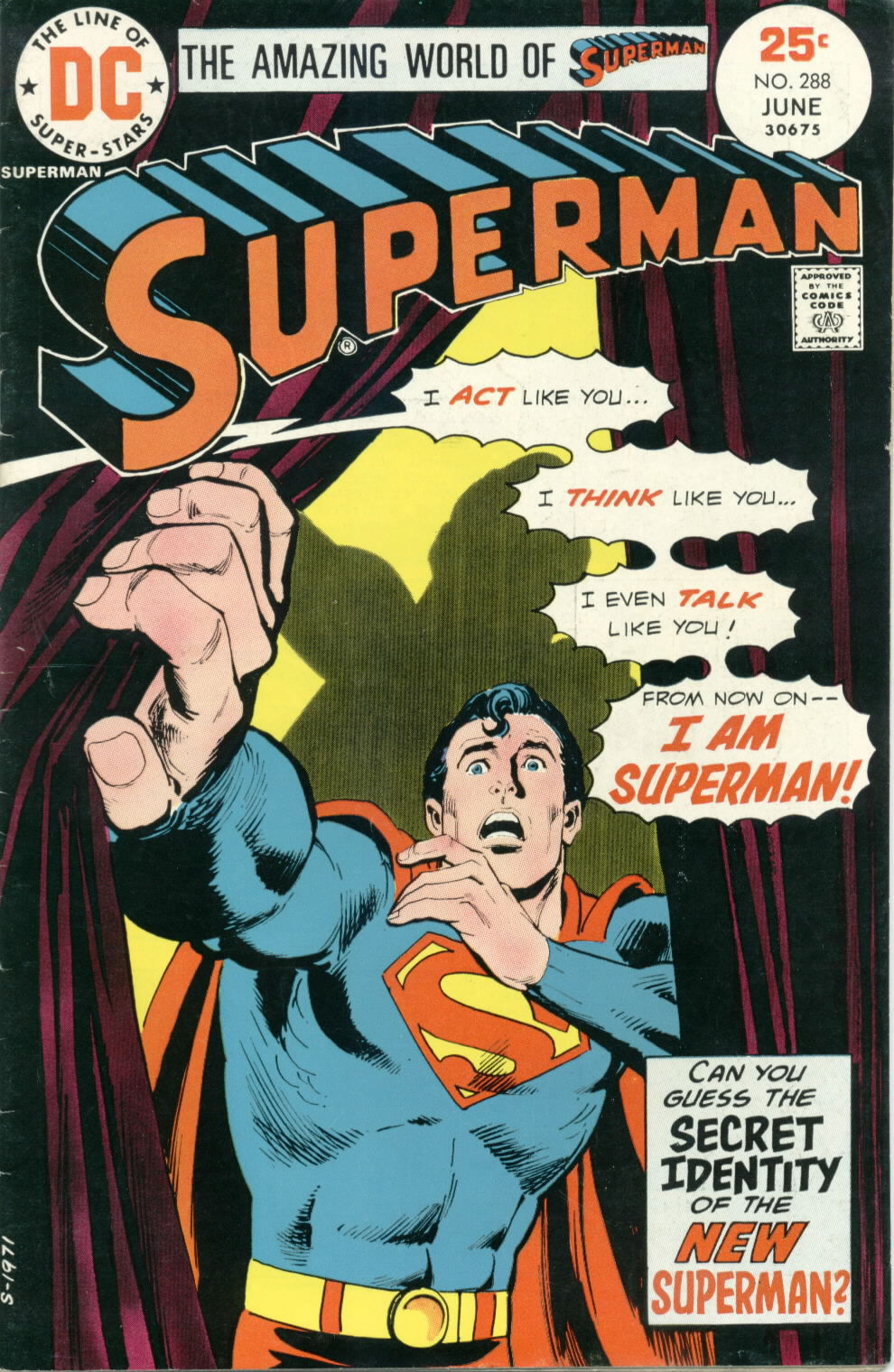 Read online Superman (1939) comic -  Issue #288 - 1