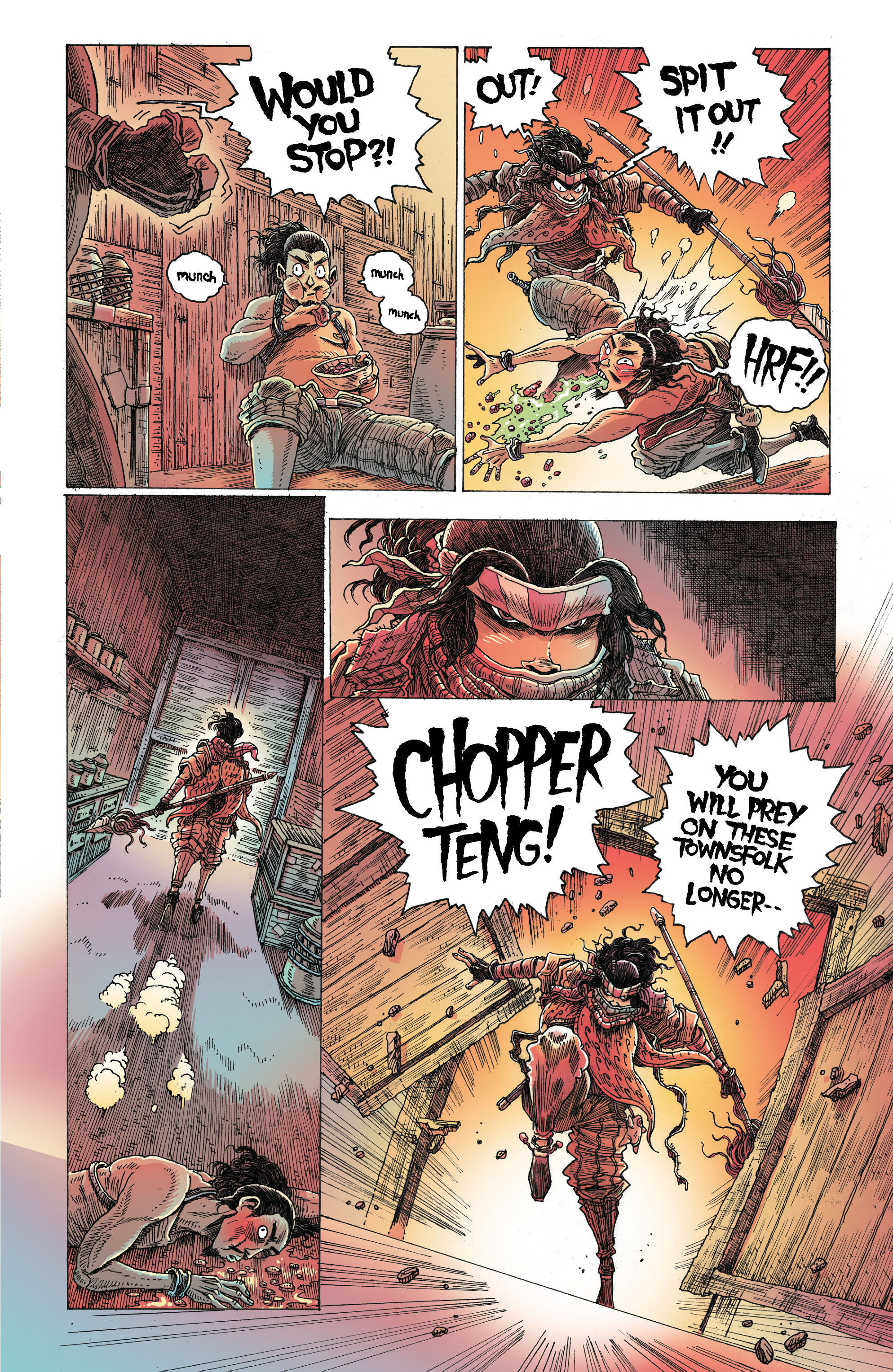 Read online Orphan and the Five Beasts comic -  Issue #3 - 21