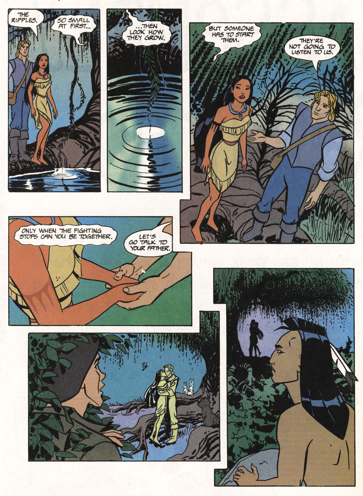 Read online Disney's Pocahontas comic -  Issue #2 - 18