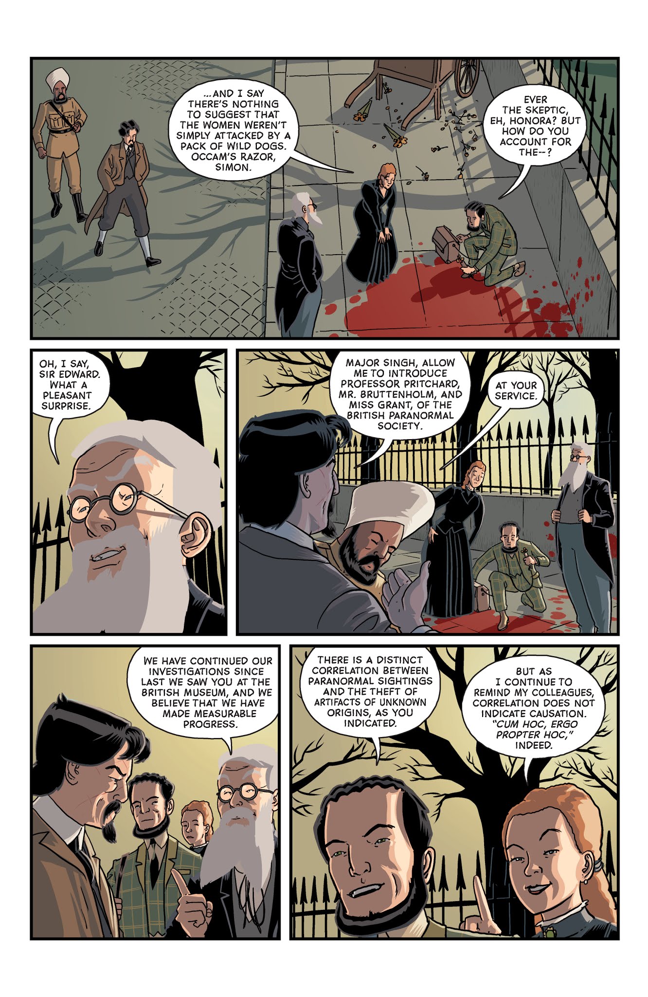 Read online Witchfinder: The Gates of Heaven comic -  Issue #3 - 18