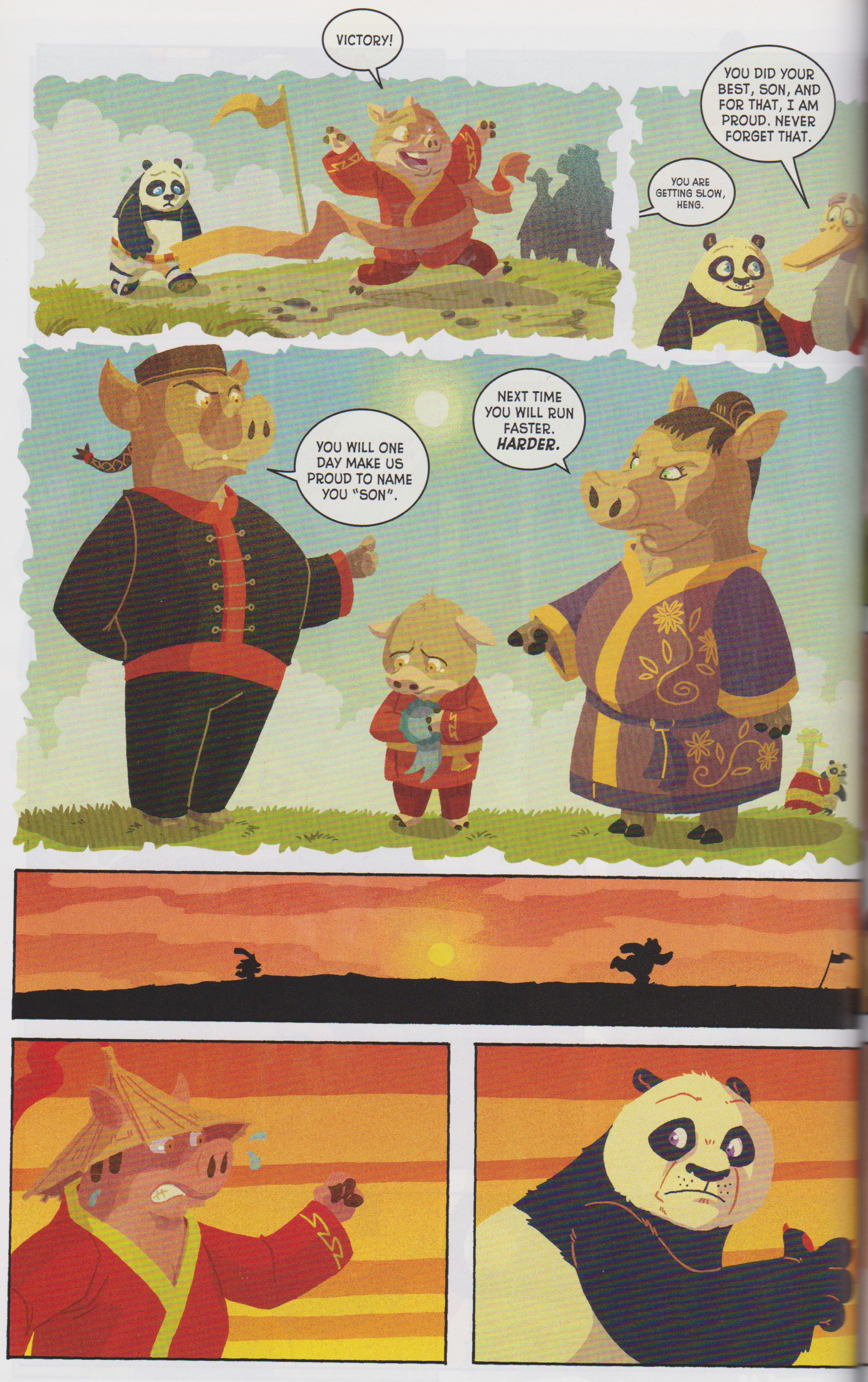 Read online Kung Fu Panda Everyone is Kung Fu Fighting comic -  Issue # TPB (Part 2) - 45