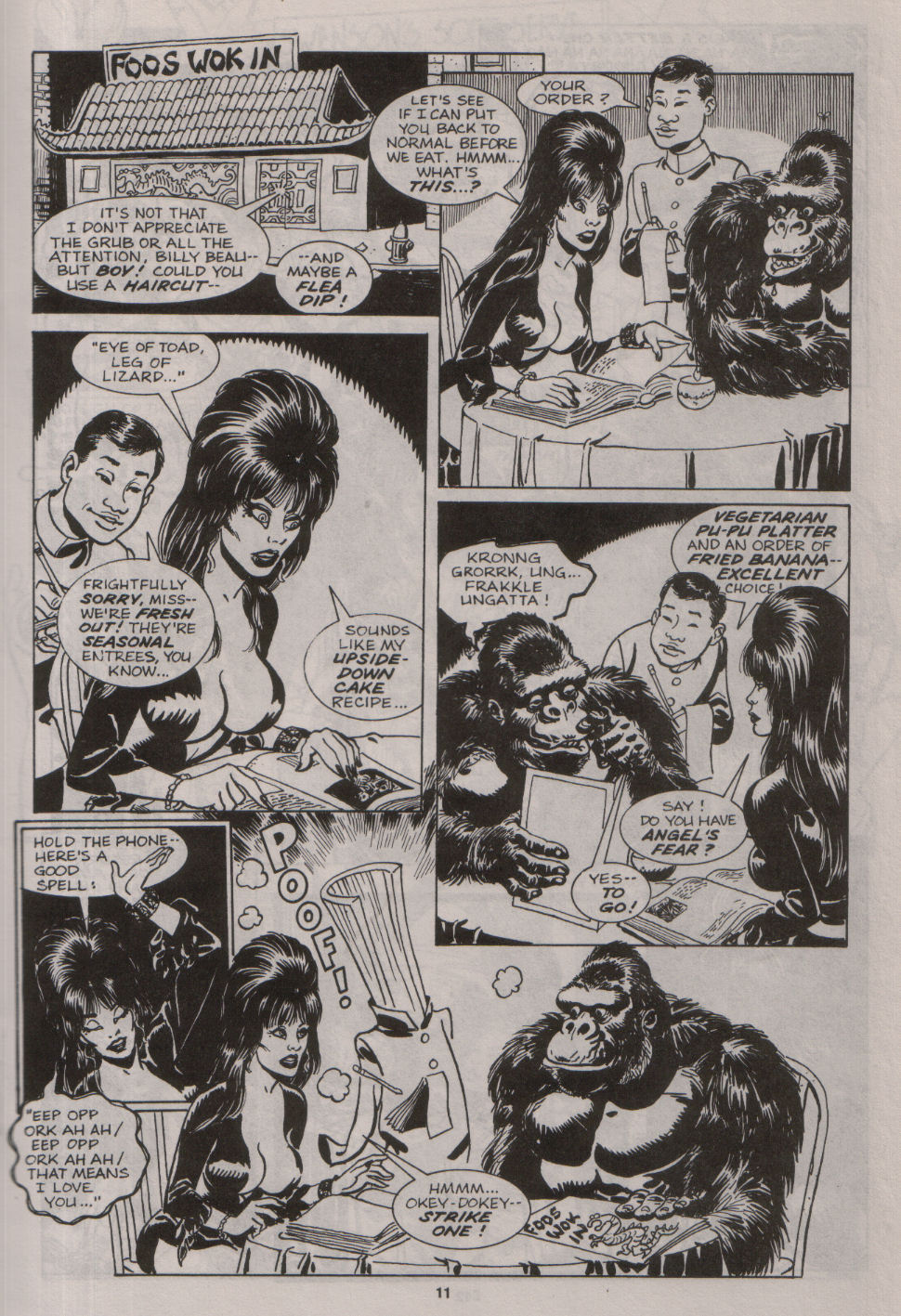 Read online Elvira, Mistress of the Dark comic -  Issue #14 - 12
