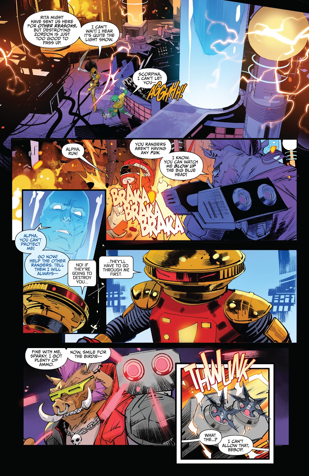 Mighty Morphin Power Rangers/ Teenage Mutant Ninja Turtles II issue 2 - Page 22