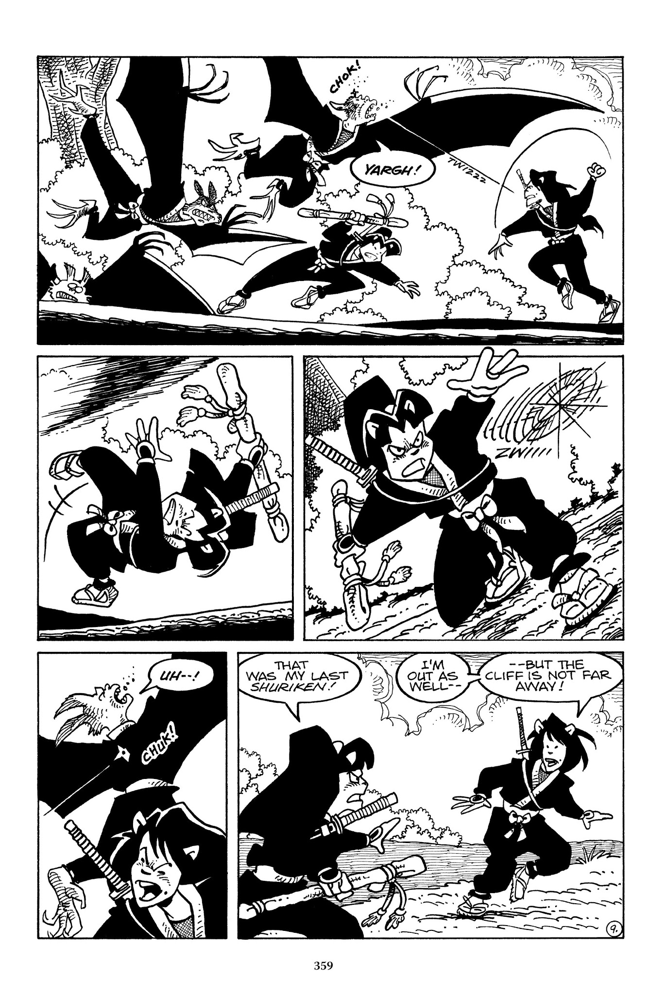 Read online The Usagi Yojimbo Saga comic -  Issue # TPB 3 - 355