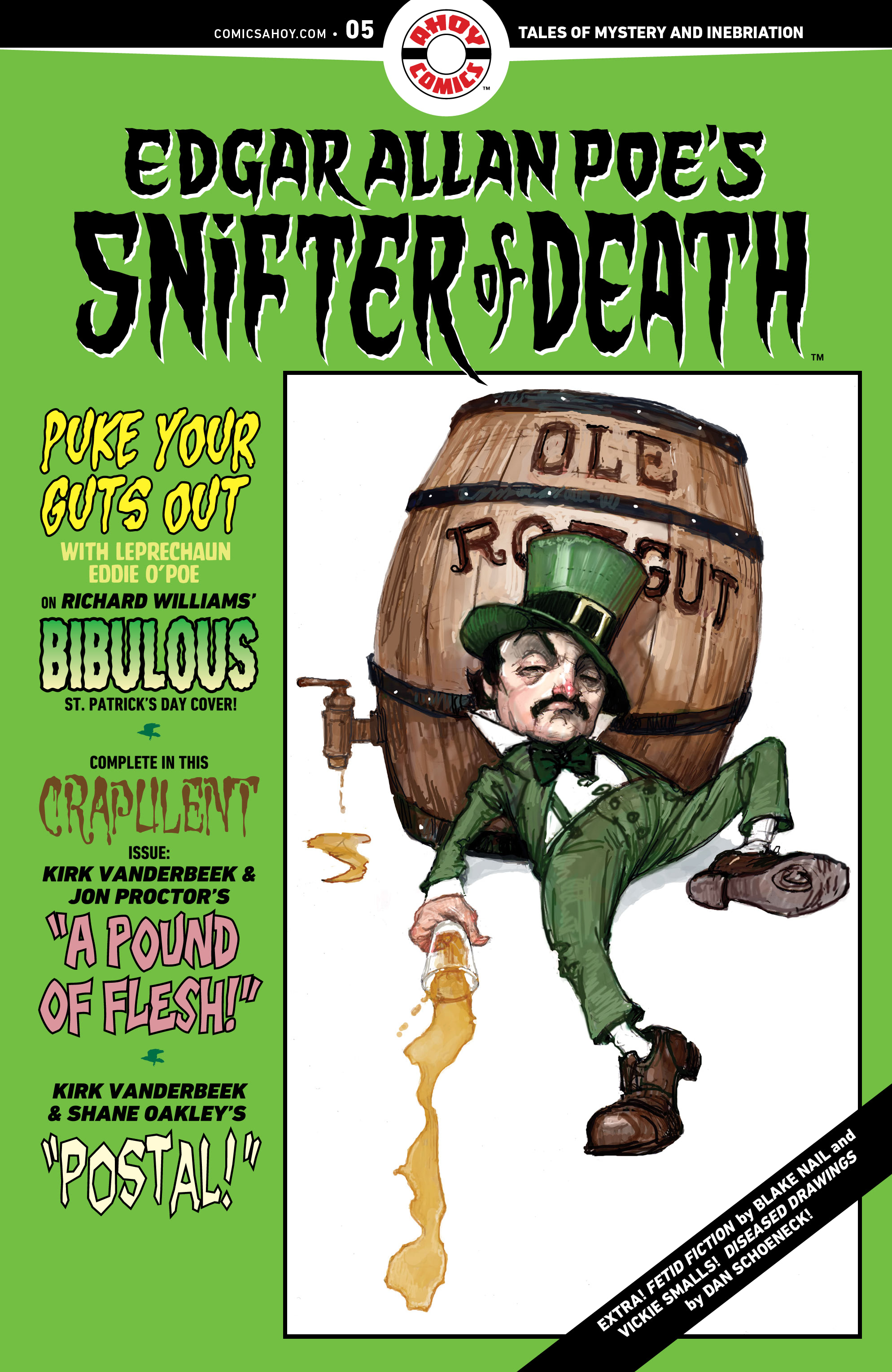 Read online Edgar Allan Poe's Snifter of Death comic -  Issue #5 - 1