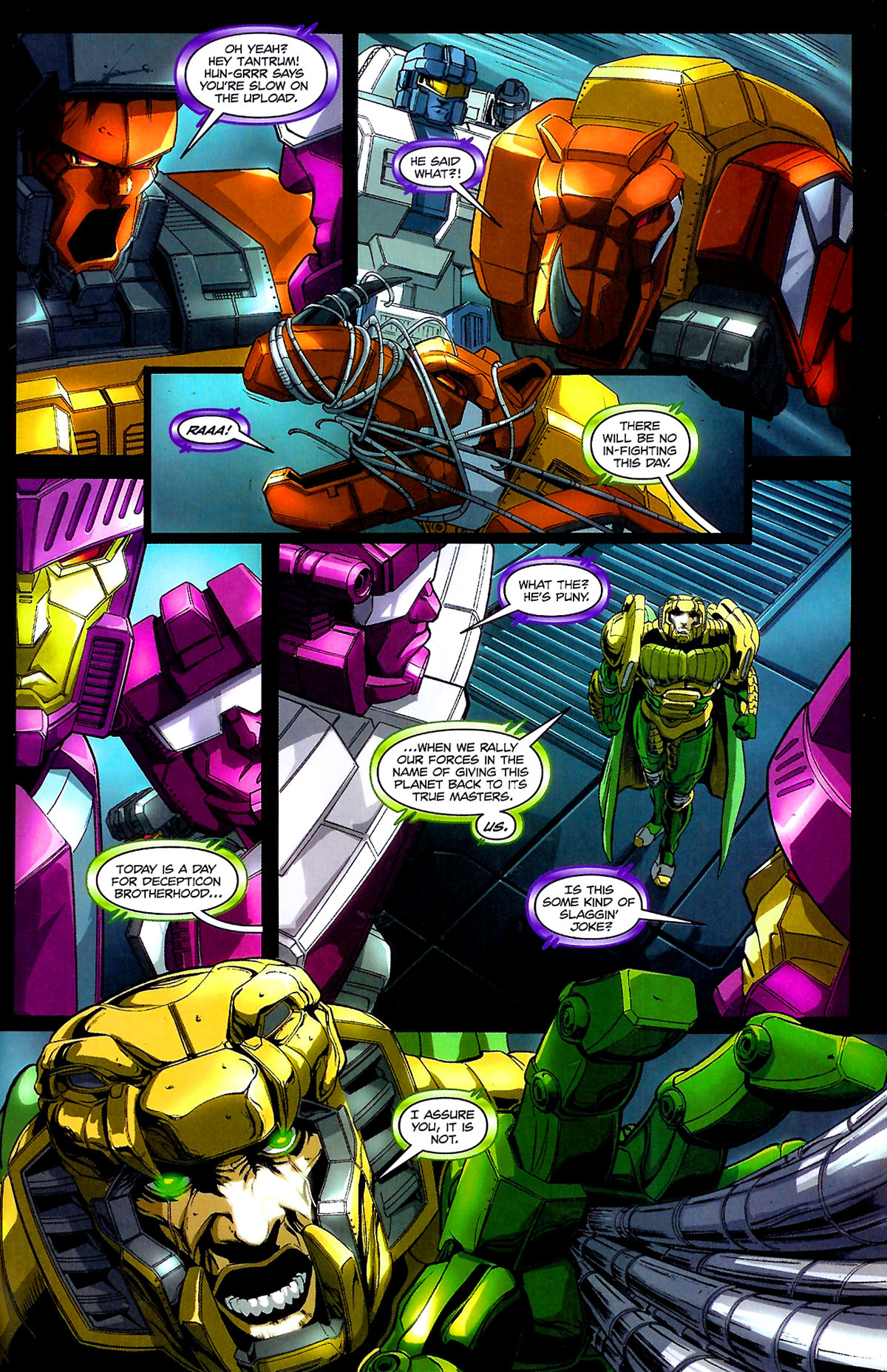 Read online G.I. Joe vs. The Transformers III: The Art of War comic -  Issue #3 - 21