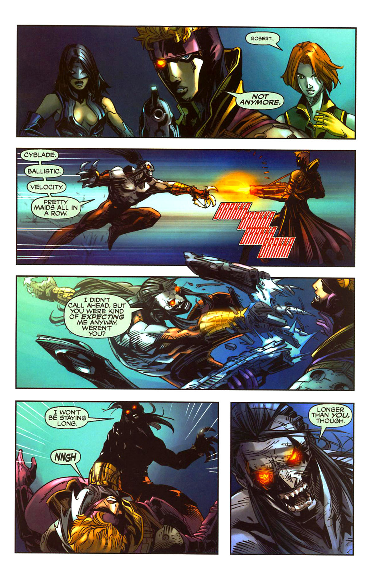 Read online Cyberforce (2006) comic -  Issue #1 - 16