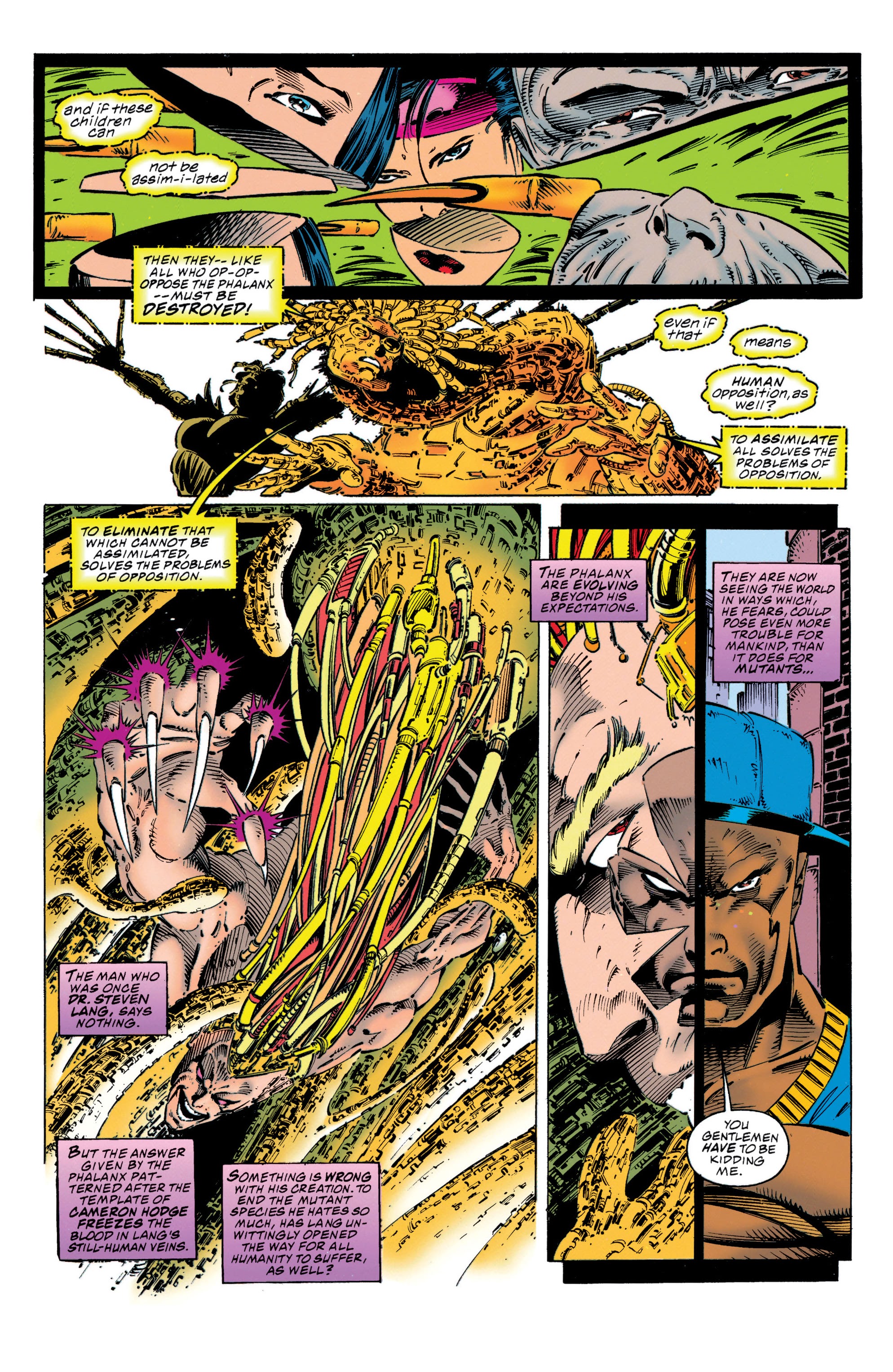Read online X-Men Milestones: Phalanx Covenant comic -  Issue # TPB (Part 2) - 93