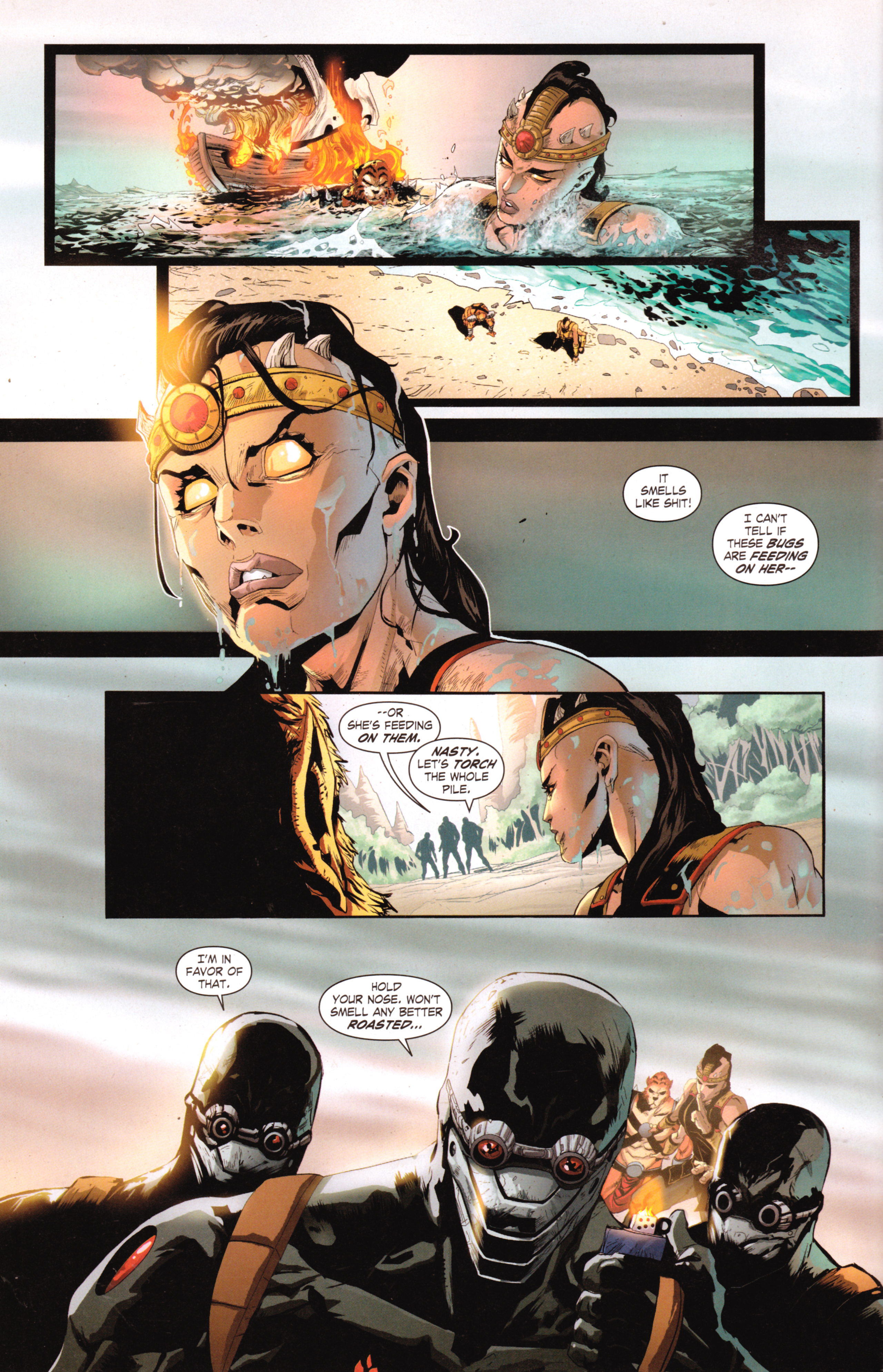 Read online Mortal Kombat X [II] comic -  Issue #11 - 4