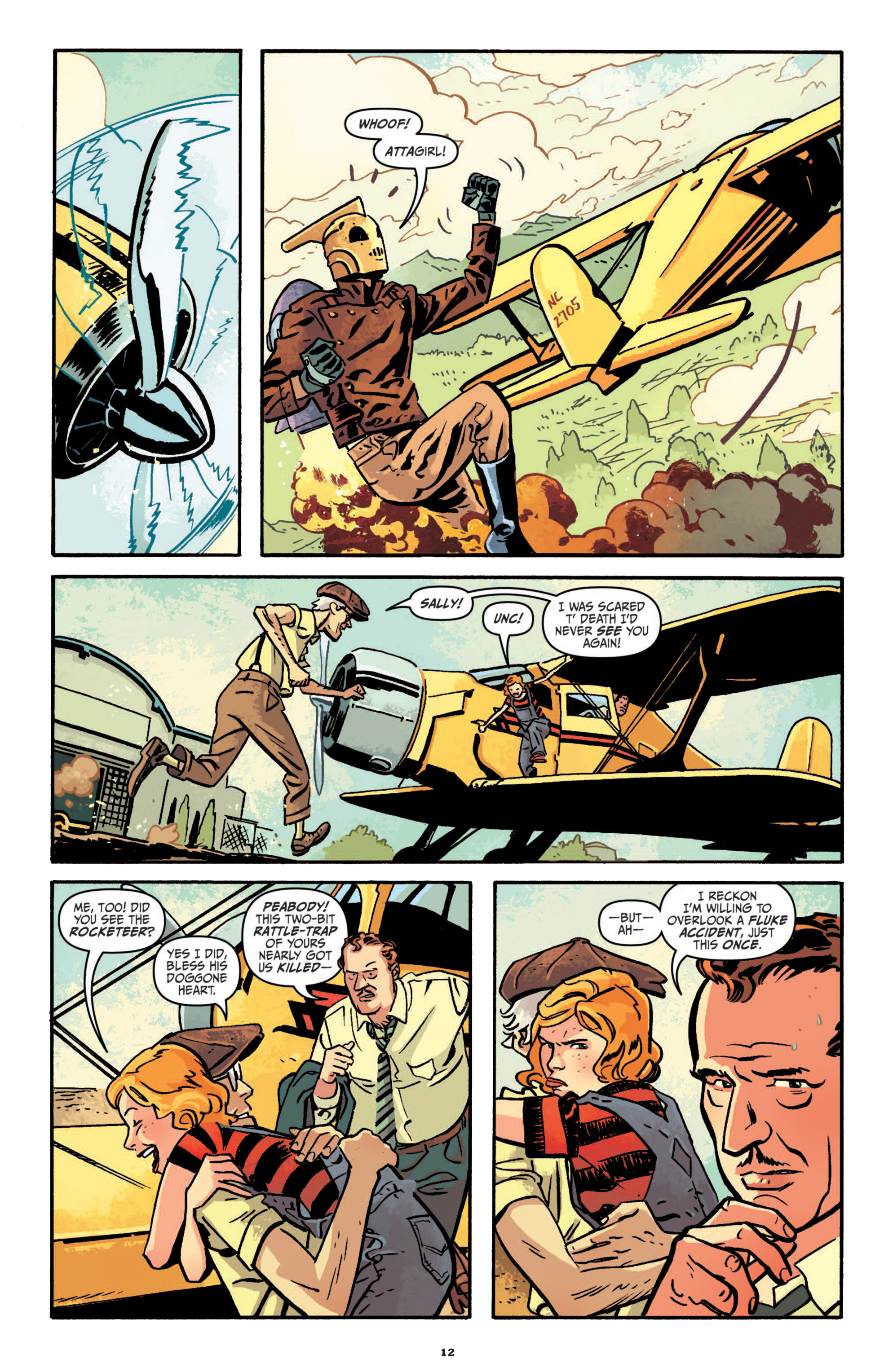 Read online The Rocketeer: Cargo of Doom comic -  Issue # TPB - 12