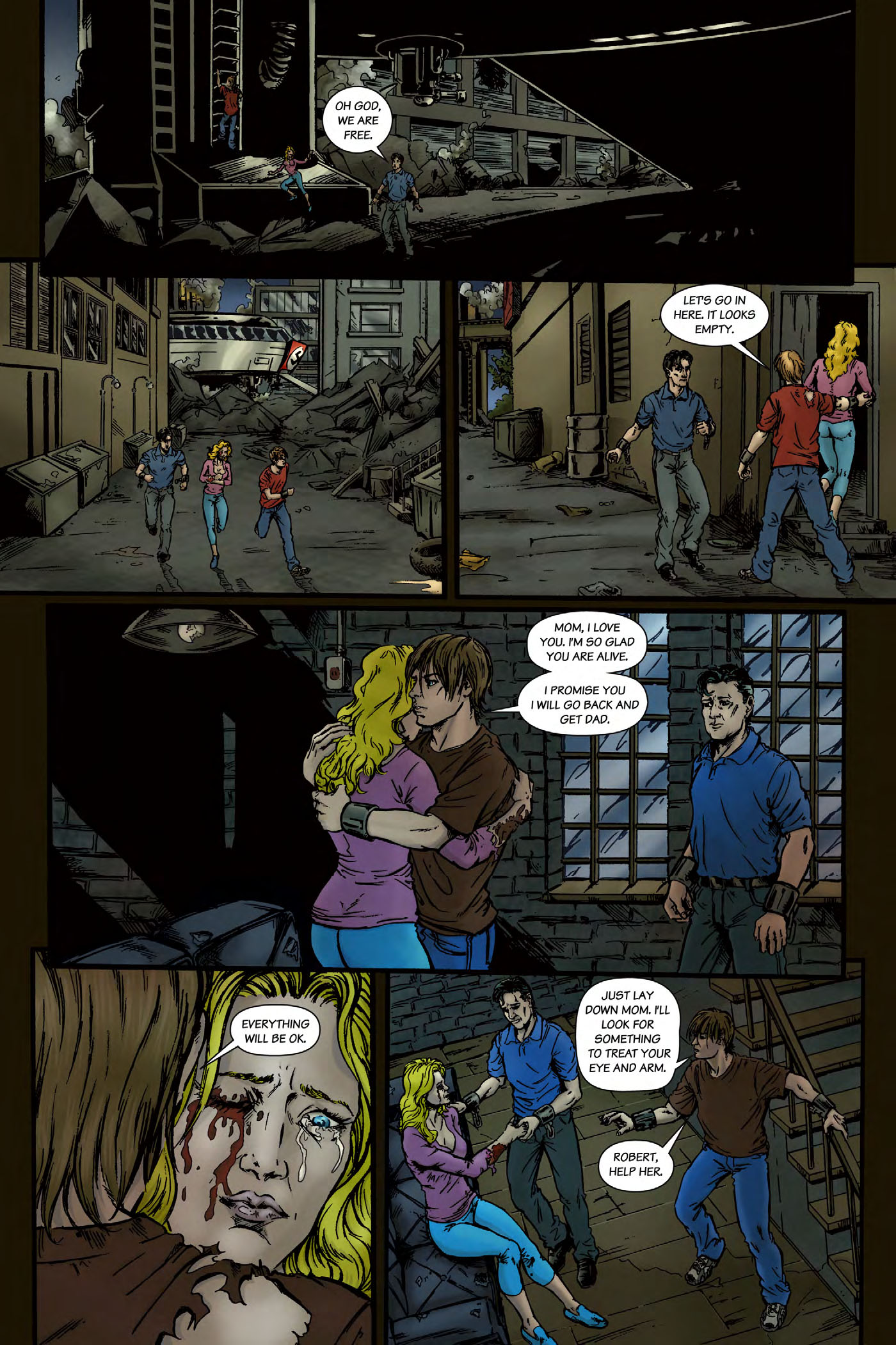 Read online Nazi Werewolves from Outer Space comic -  Issue #2 - 24