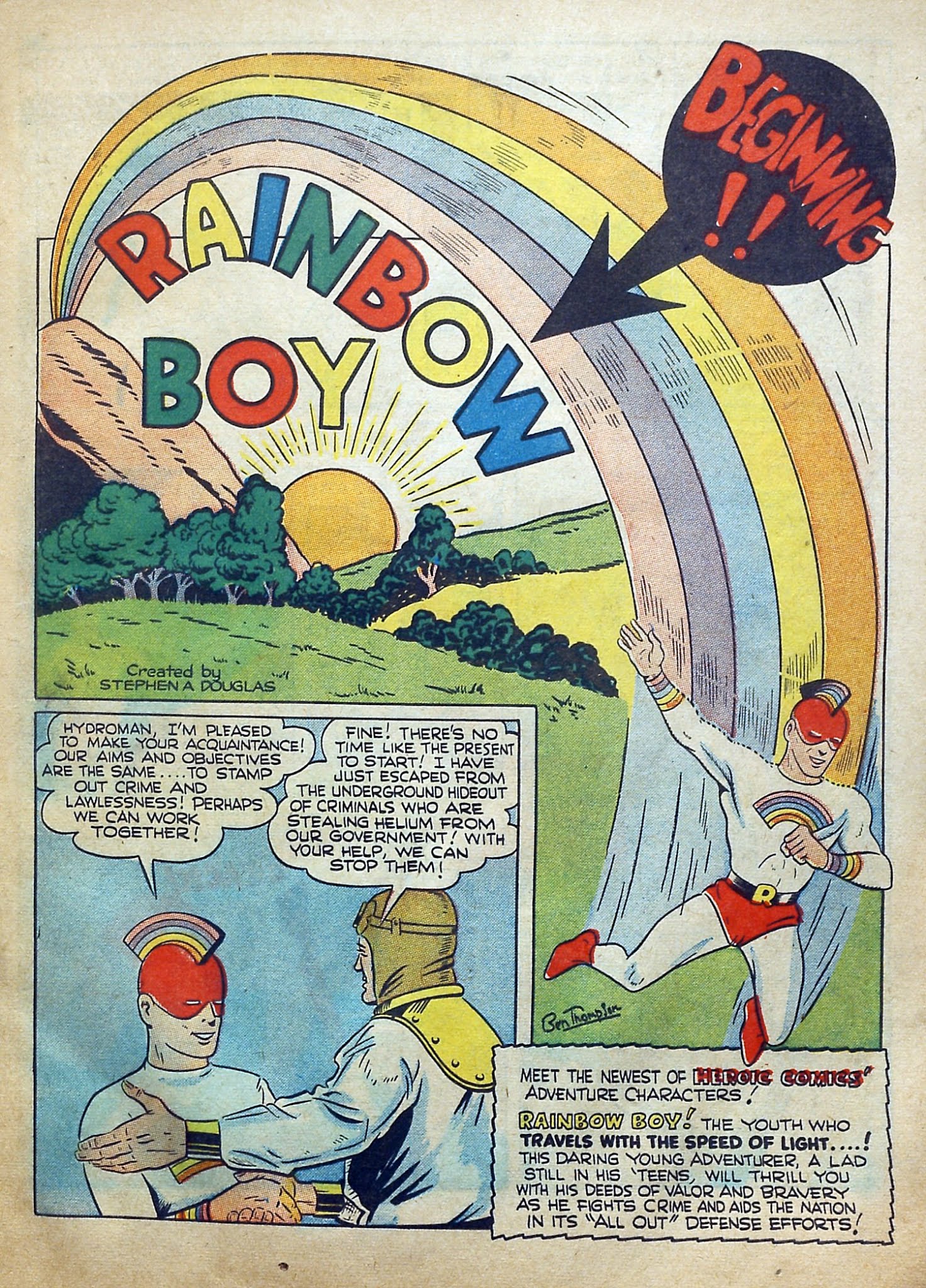 Read online Reg'lar Fellers Heroic Comics comic -  Issue #14 - 13