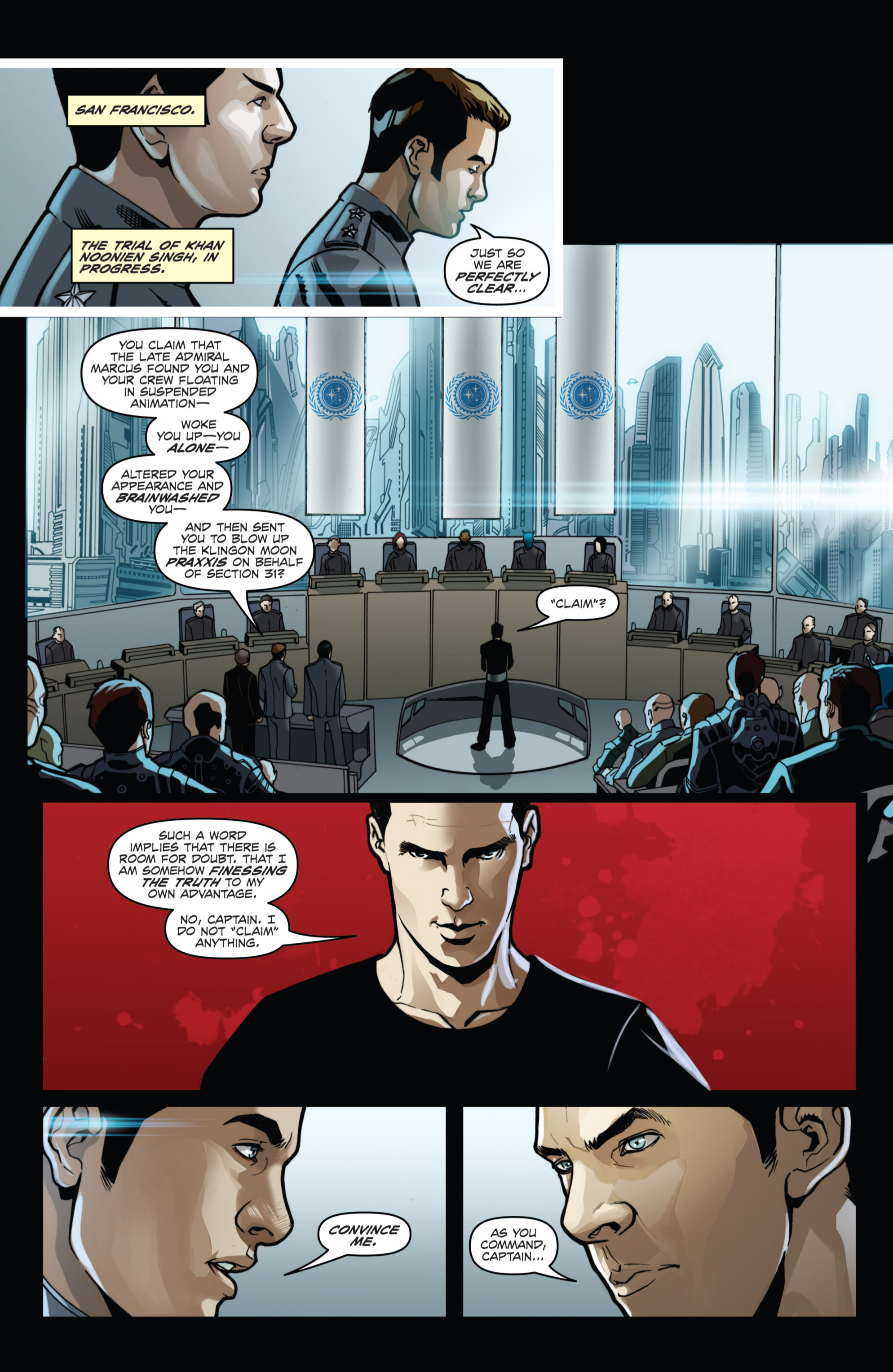 Read online Star Trek: Khan comic -  Issue #5 - 3