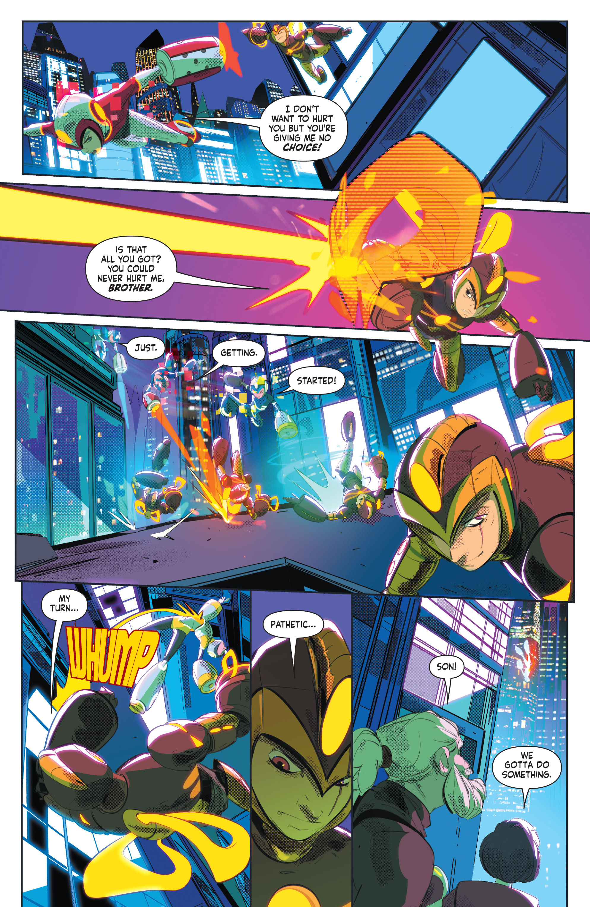 Read online Mega Man: Fully Charged comic -  Issue #5 - 16