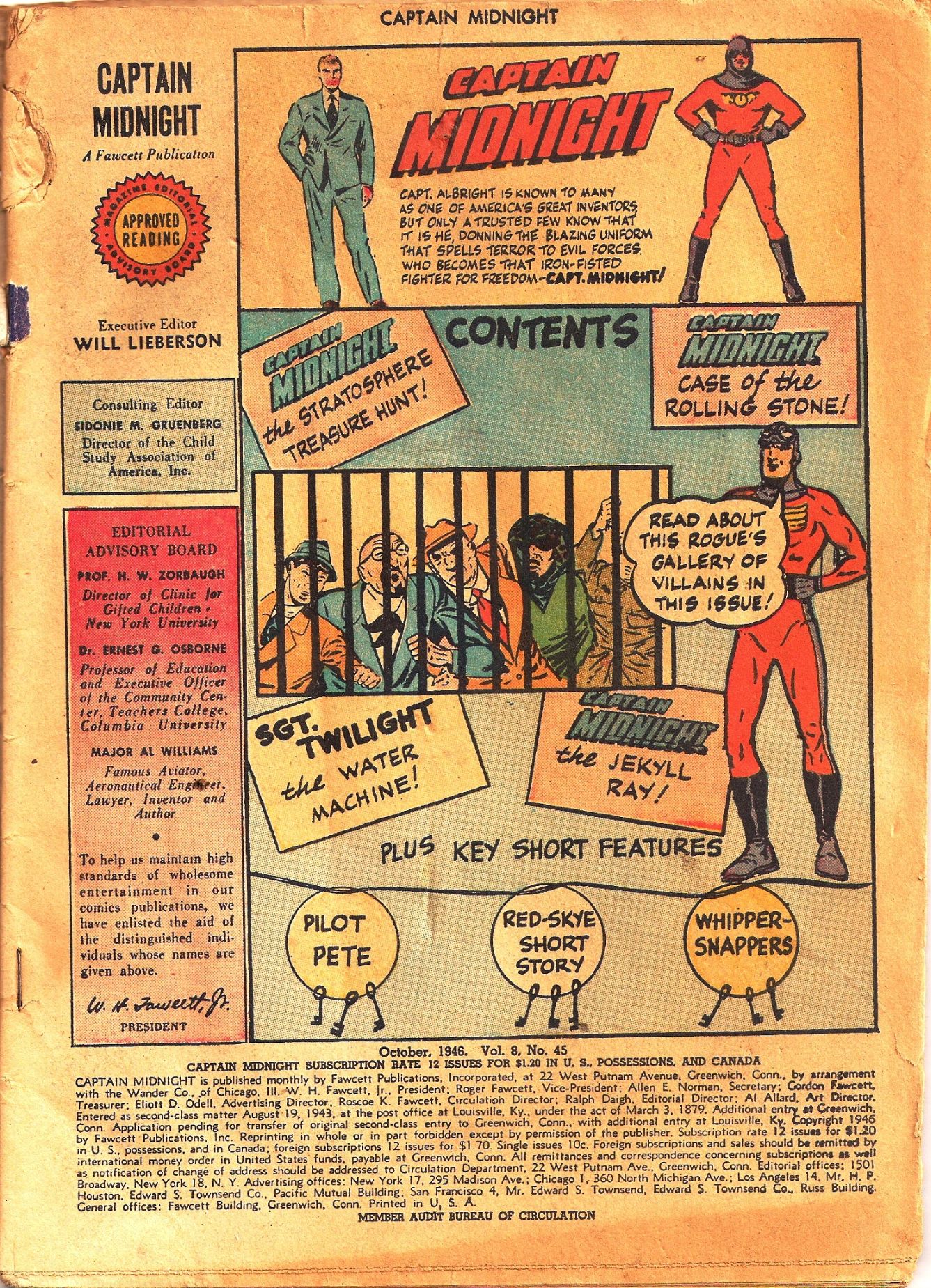Read online Captain Midnight (1942) comic -  Issue #45 - 3