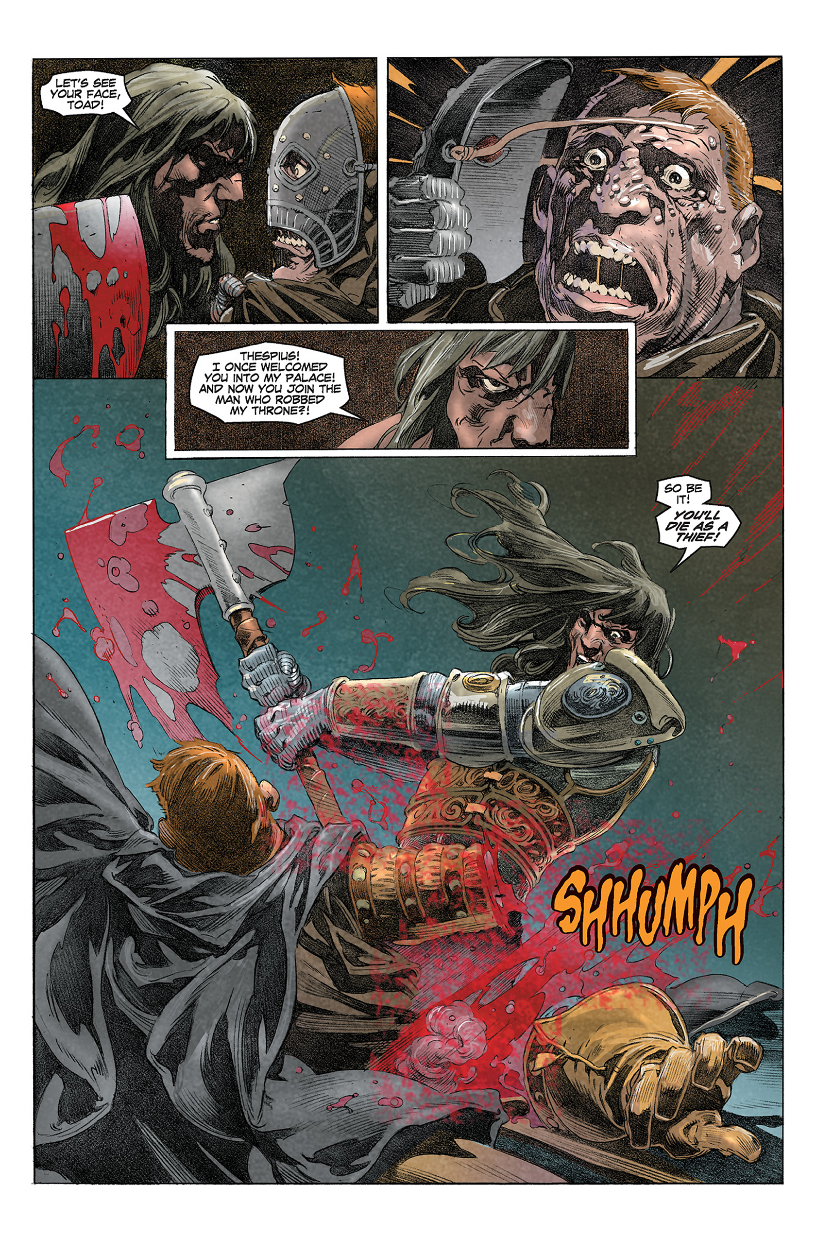 Read online King Conan: The Hour of the Dragon comic -  Issue #5 - 12