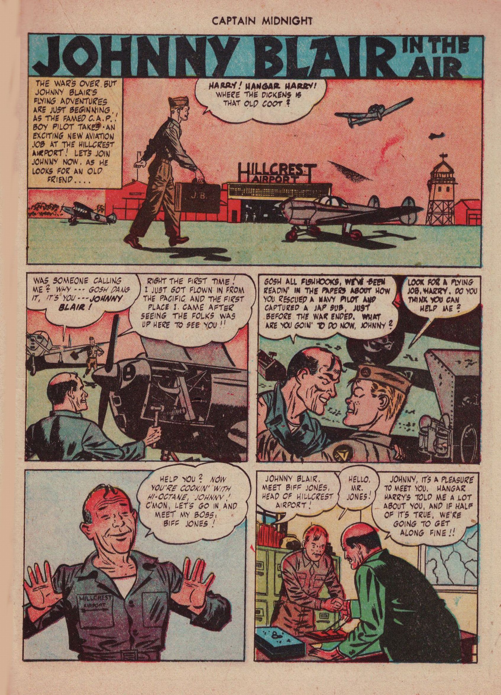 Read online Captain Midnight (1942) comic -  Issue #41 - 37