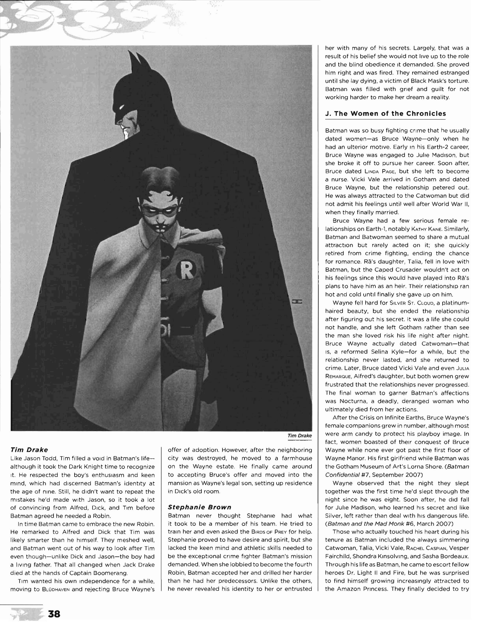 Read online The Essential Batman Encyclopedia comic -  Issue # TPB (Part 1) - 49