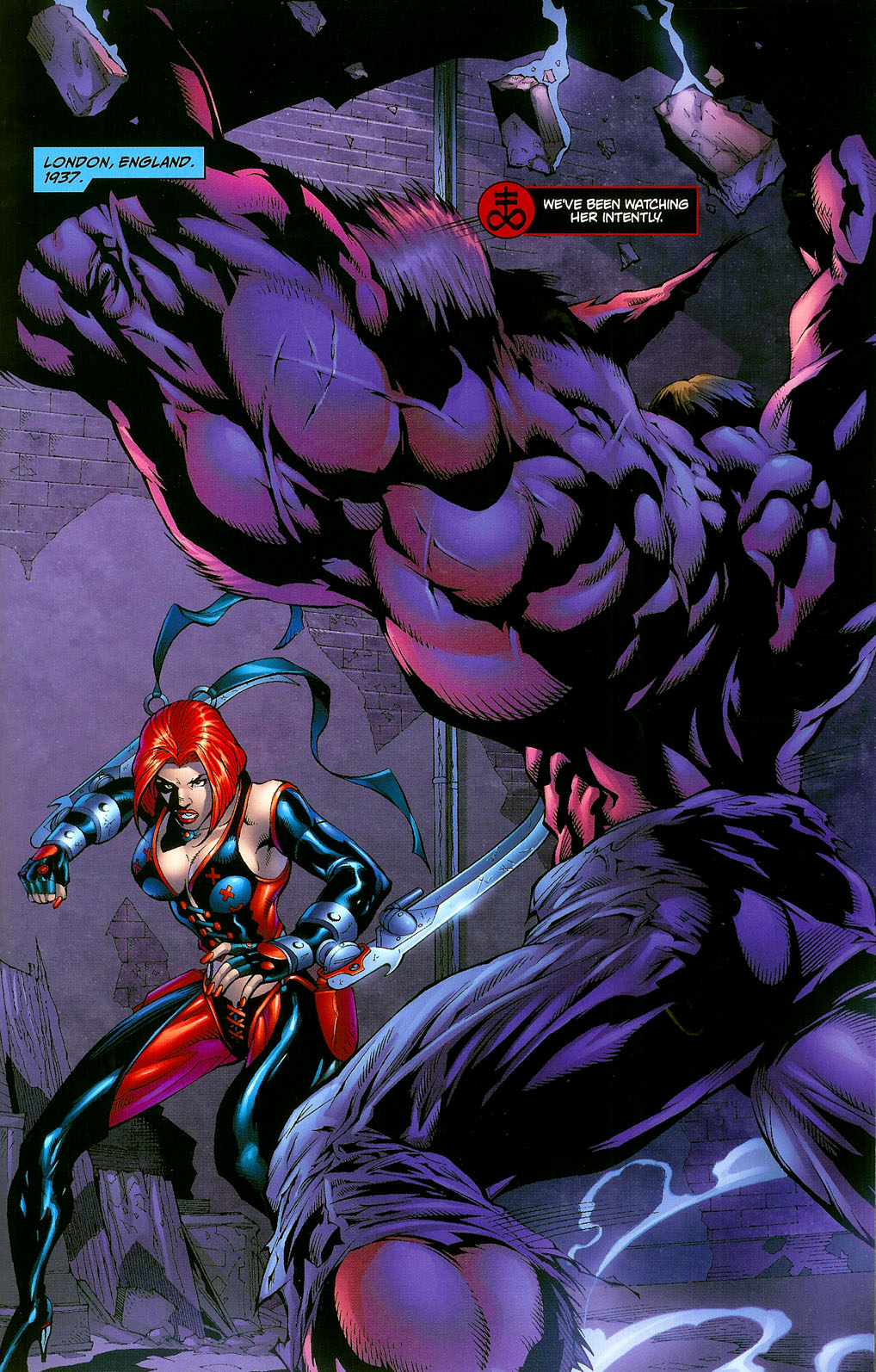 Read online BloodRayne: Skies Afire comic -  Issue # _Preview - 4