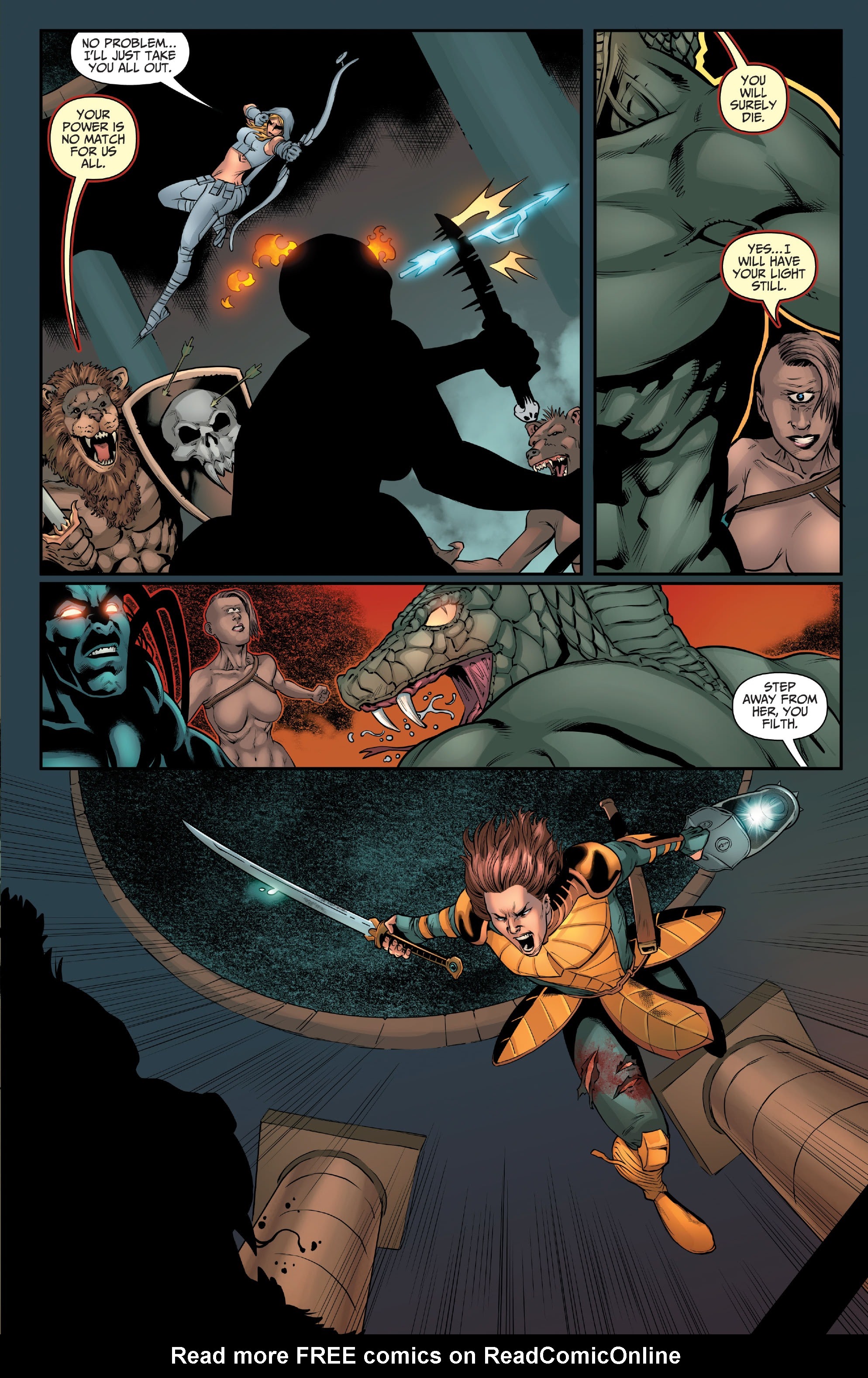 Read online Robyn Hood: Shadows of the Past comic -  Issue # Full - 27