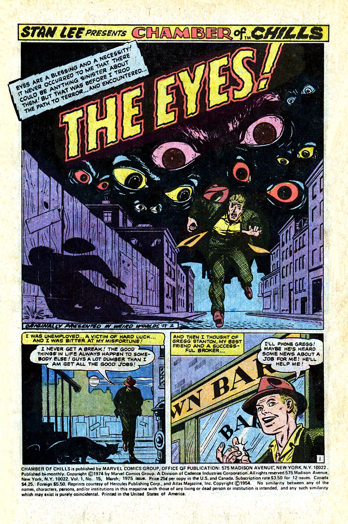 Read online Chamber of Chills (1972) comic -  Issue #15 - 3