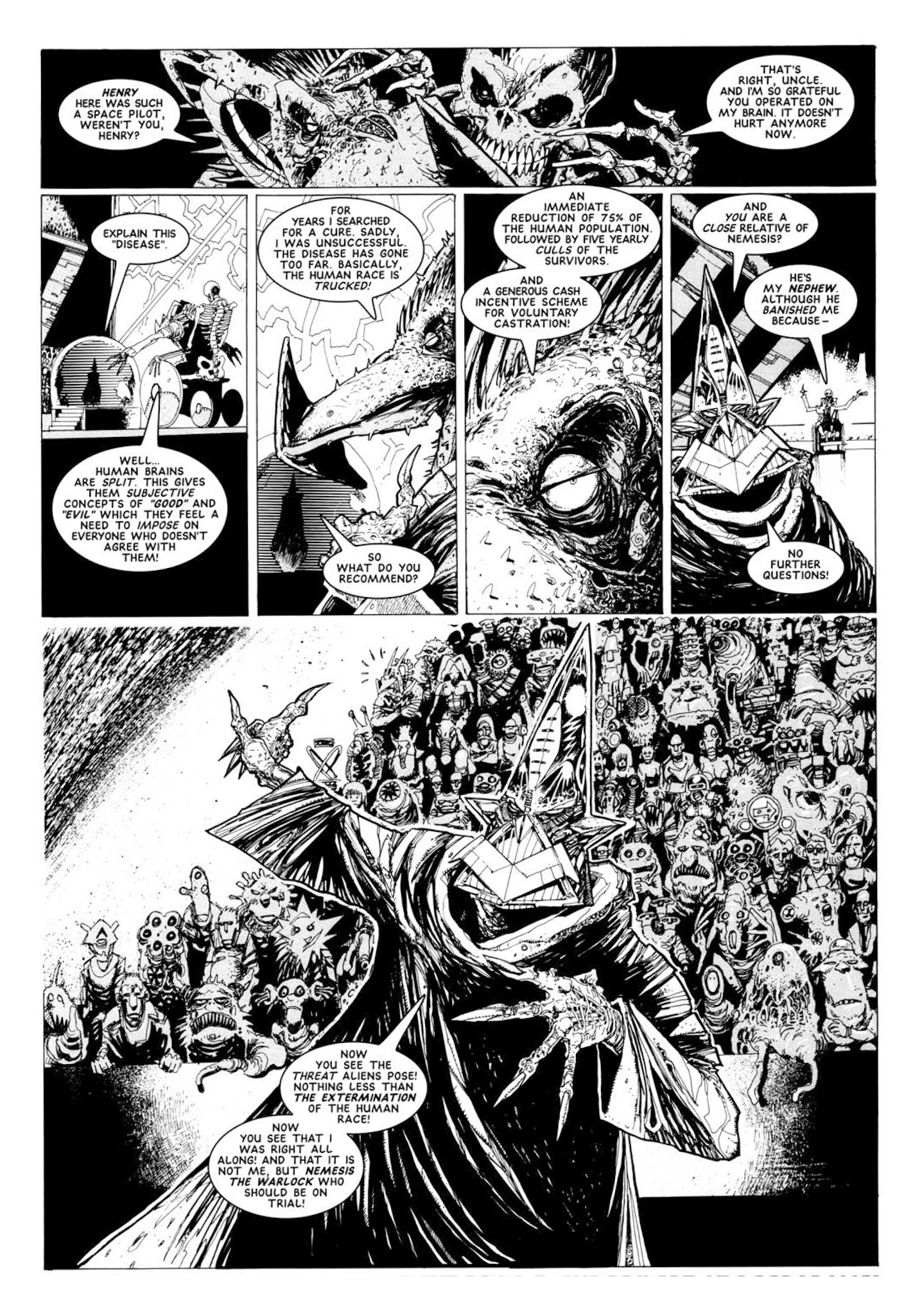 Read online The Complete Nemesis The Warlock comic -  Issue # TPB 3 - 180