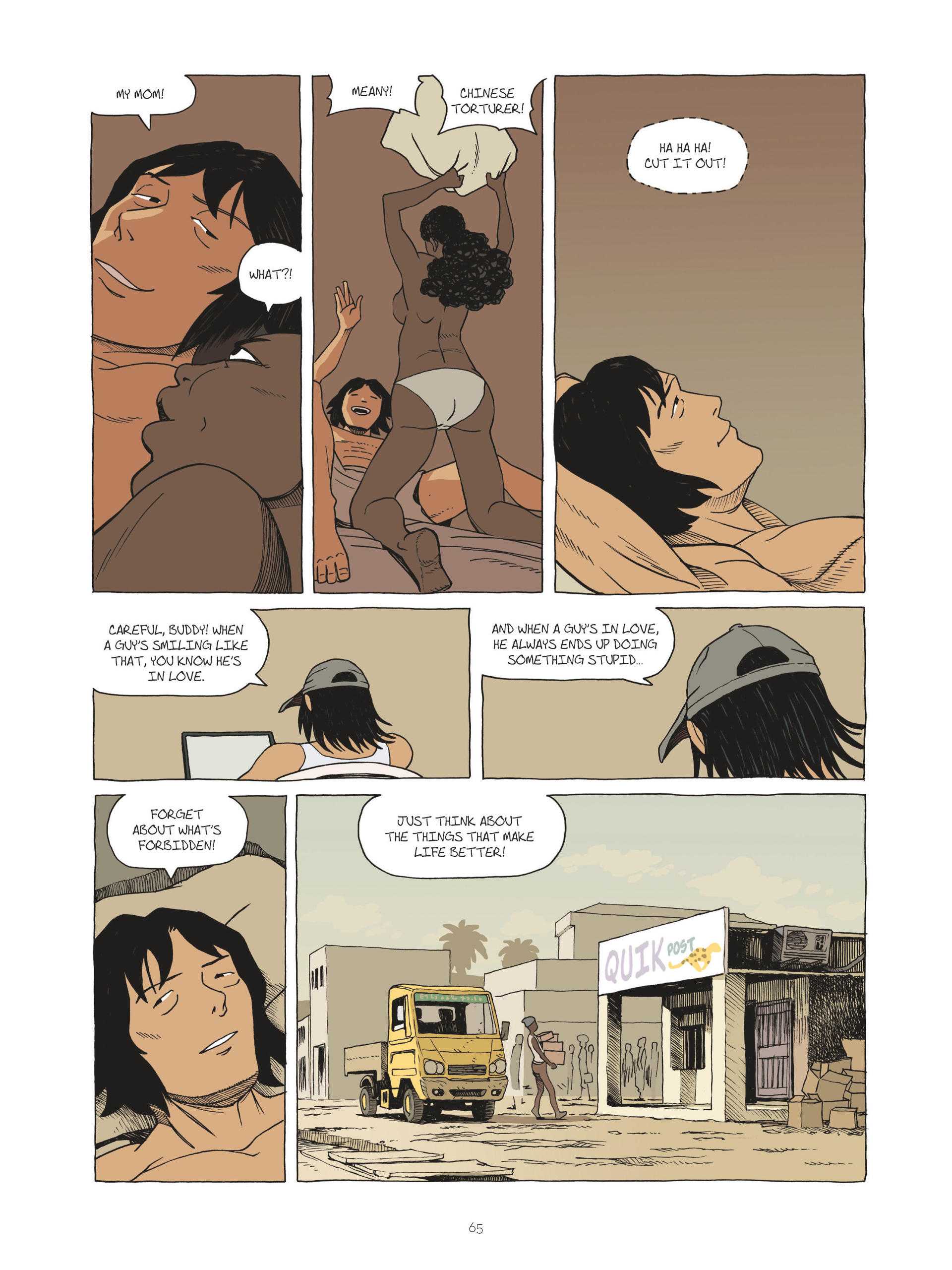 Read online Zidrou-Beuchot's African Trilogy comic -  Issue # TPB 3 - 65