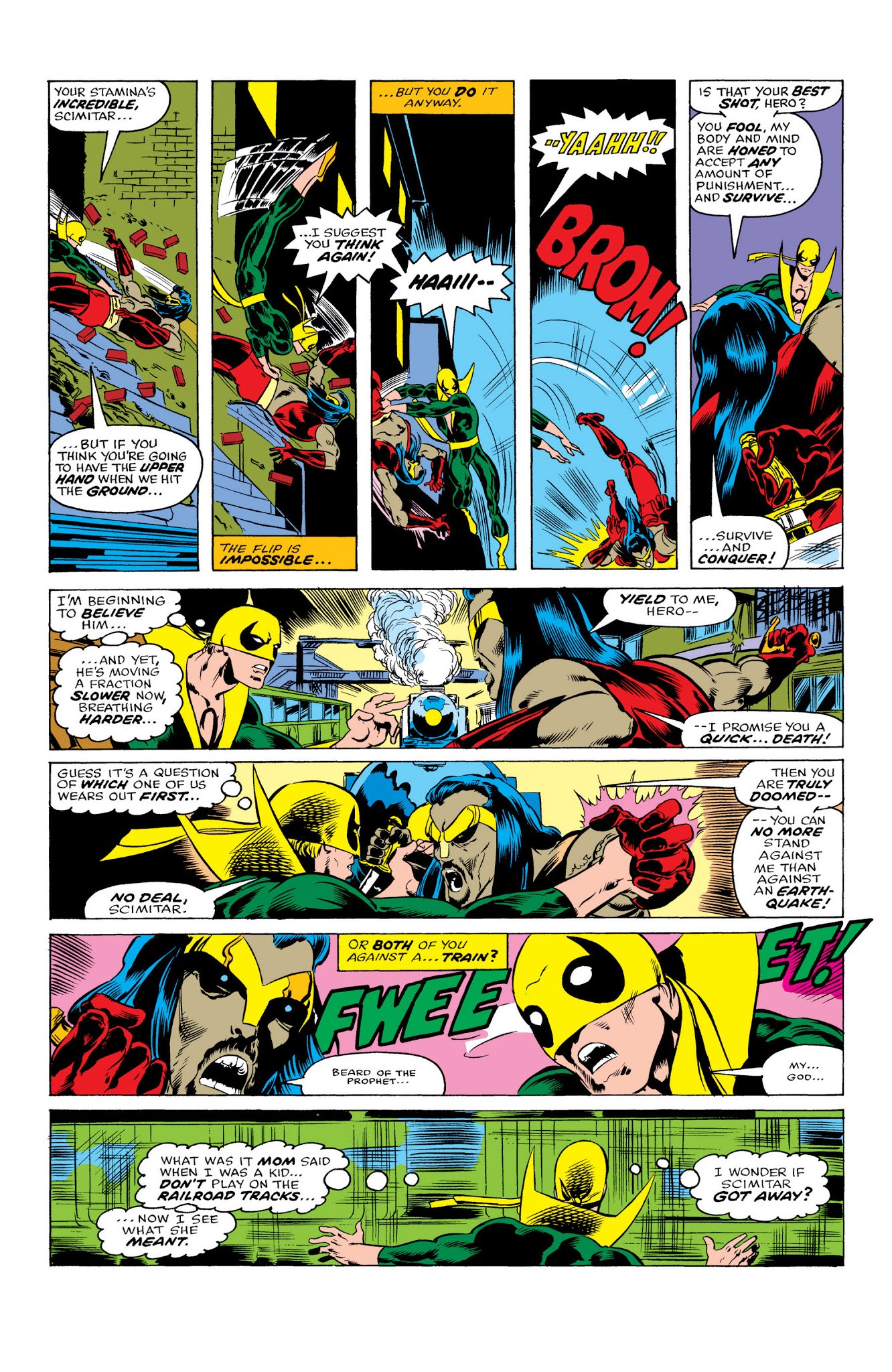 Read online Marvel Masterworks: Iron Fist comic -  Issue # TPB 2 (Part 1) - 56