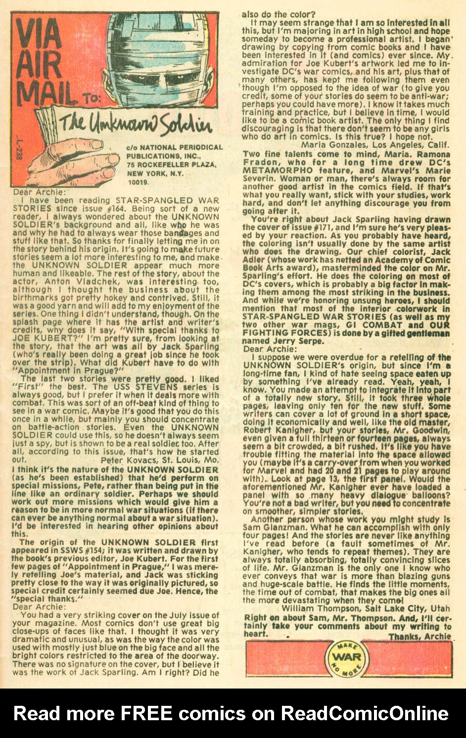 Read online Star Spangled War Stories (1952) comic -  Issue #175 - 22