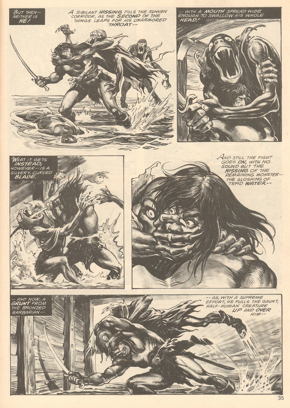 Read online The Savage Sword Of Conan comic -  Issue #67 - 35