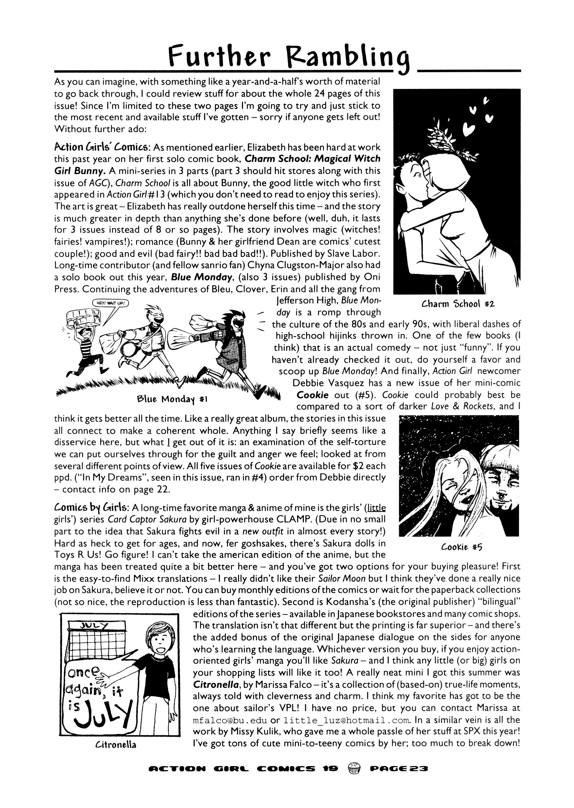 Read online Action Girl Comics comic -  Issue #19 - 25