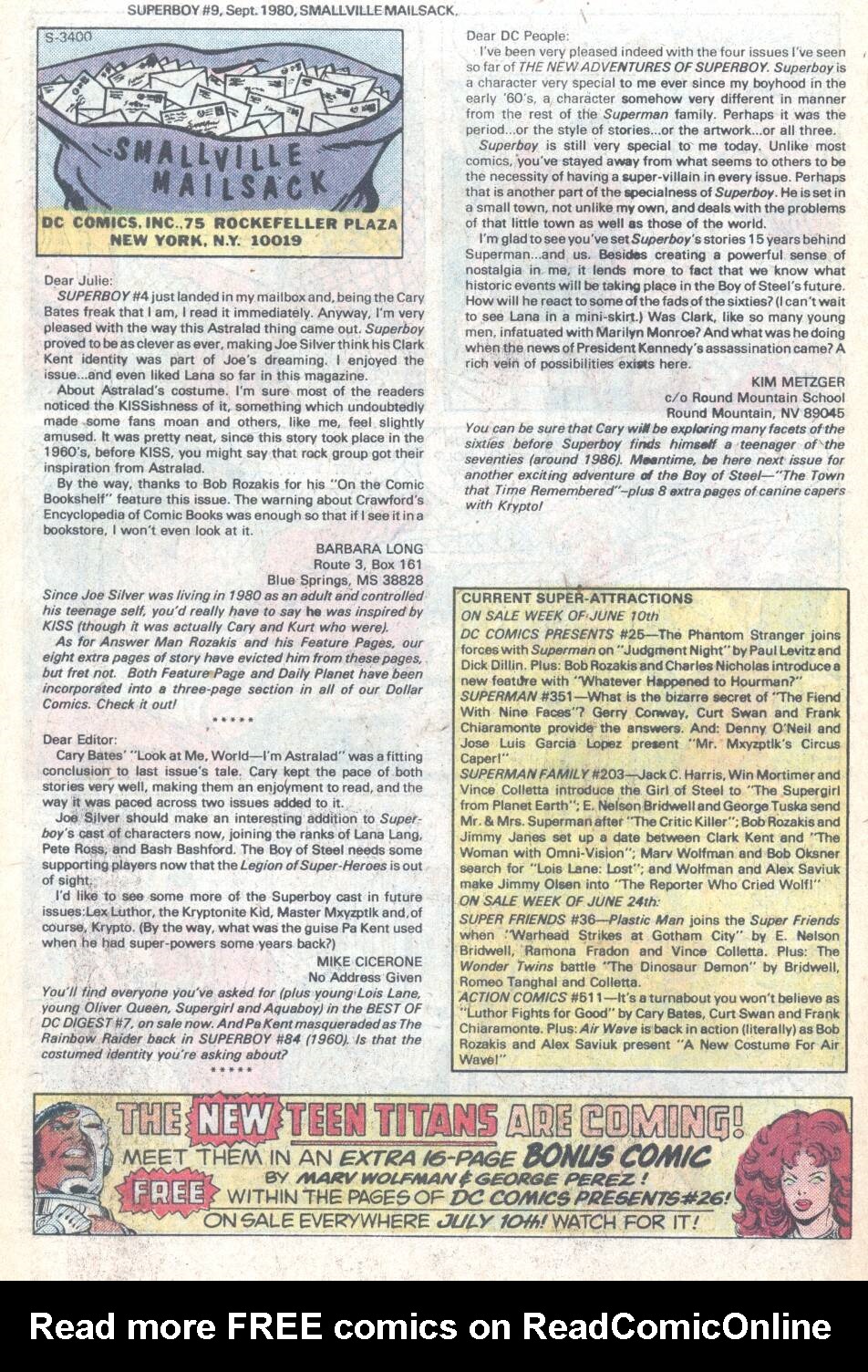 Read online The New Adventures of Superboy comic -  Issue #9 - 27