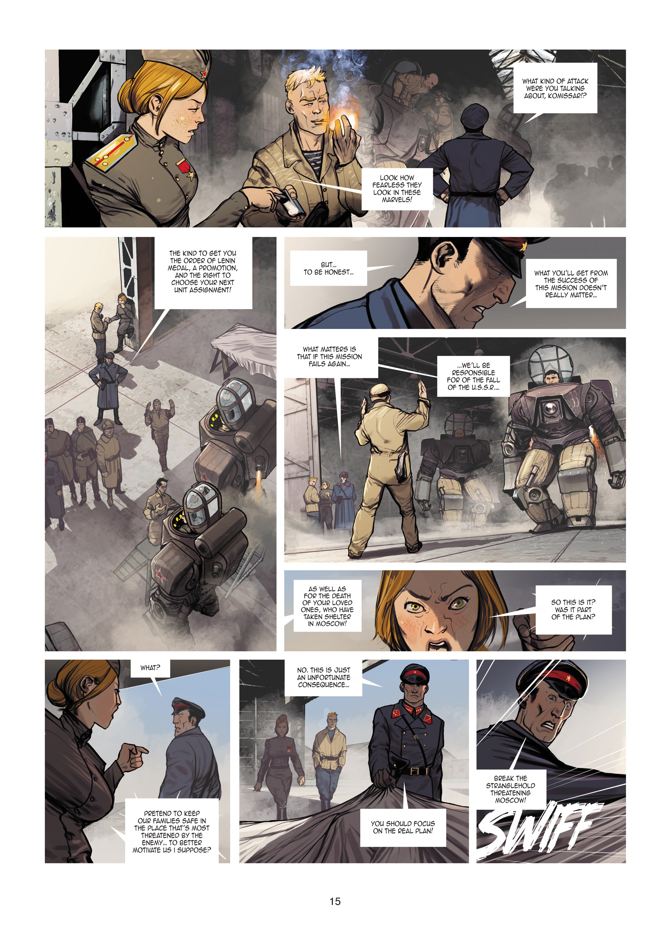 Read online Iron Squad comic -  Issue #1 - 16